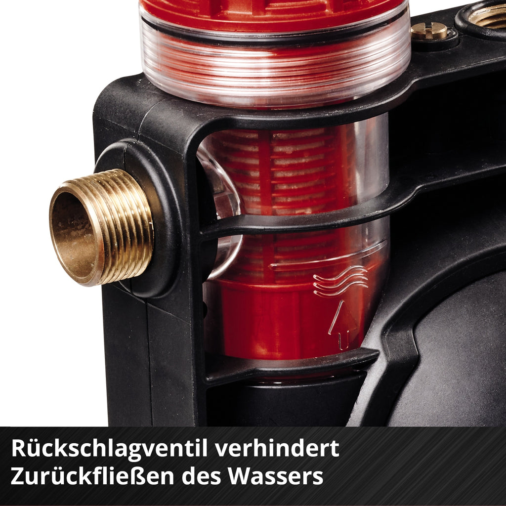 Einhell Akku-Gartenpumpe »AQUINNA 36/38 F LED AUTOMATIC« 3.800 l/h, Power X-Change, ohne Akku und Ladegerät