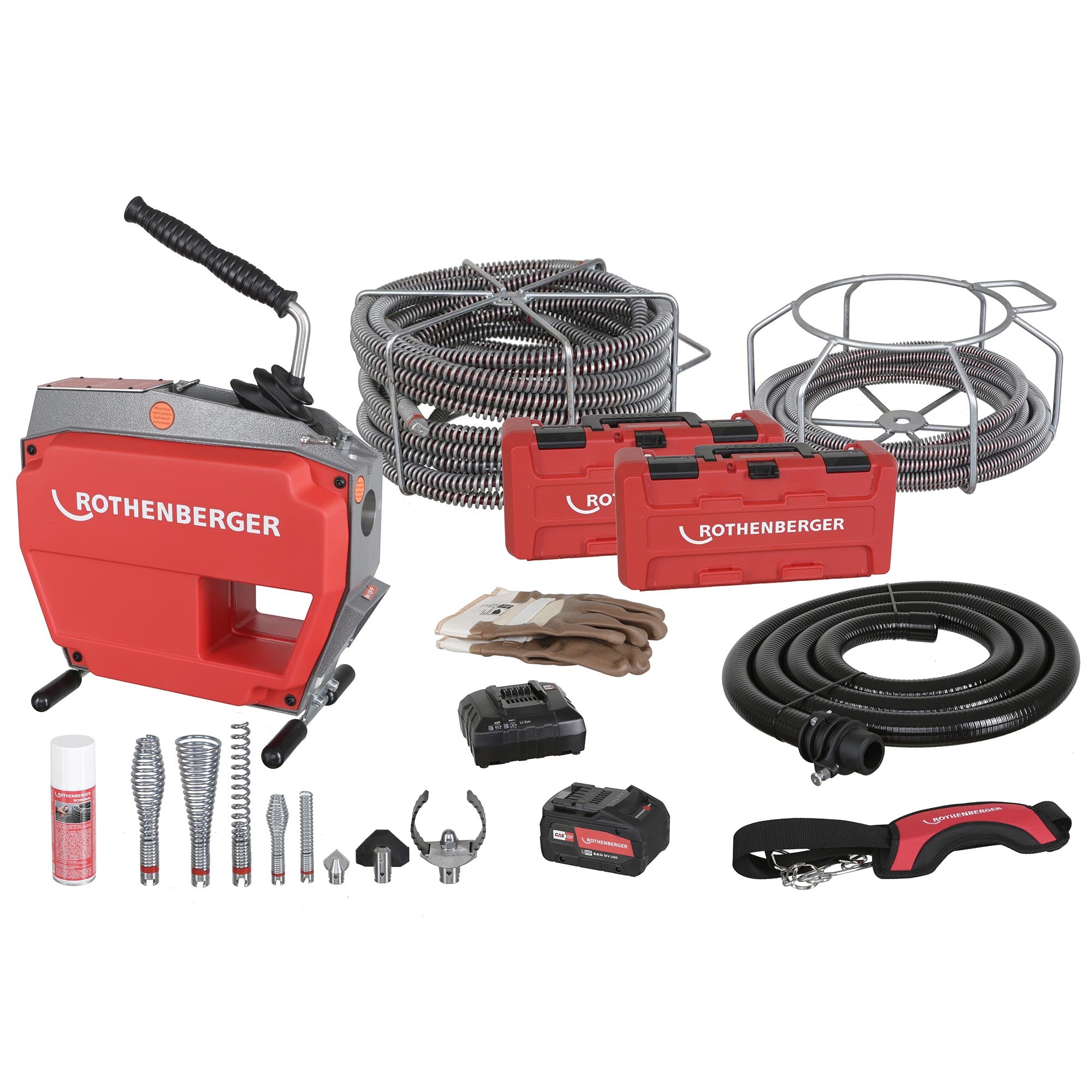 Verstopfungsbeseitigungsmaschine Rothenberger R600 VarioClean 18V