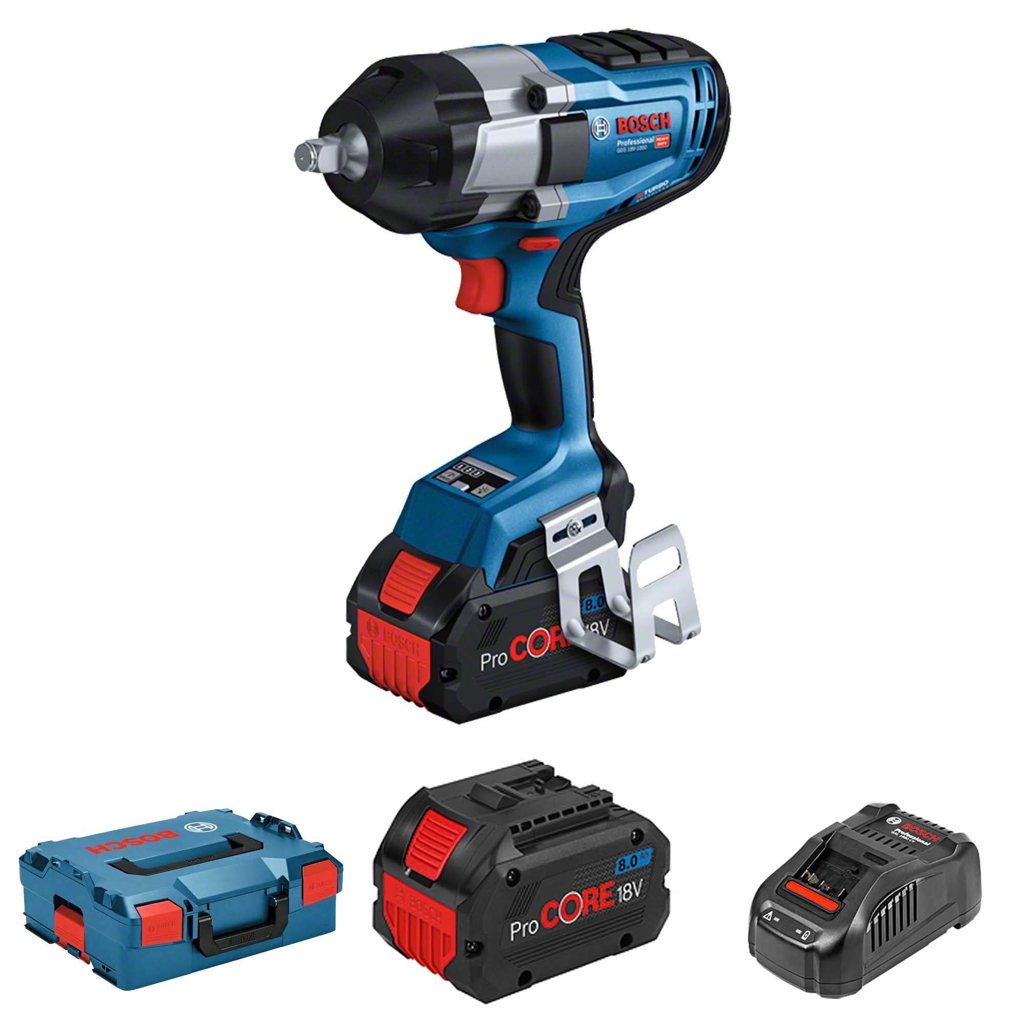 Impulsschrauber Bosch GDS 18V-1000H 8Ah