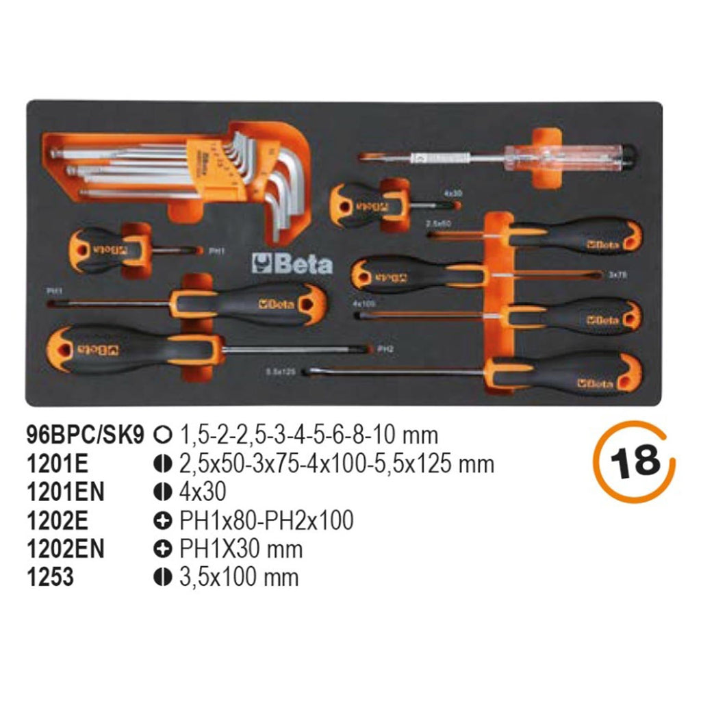 Werkzeugkasten Beta BW 2200E/21