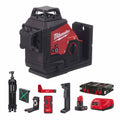 Laser-Wasserwaage Milwaukee M12 3PLKIT-401P