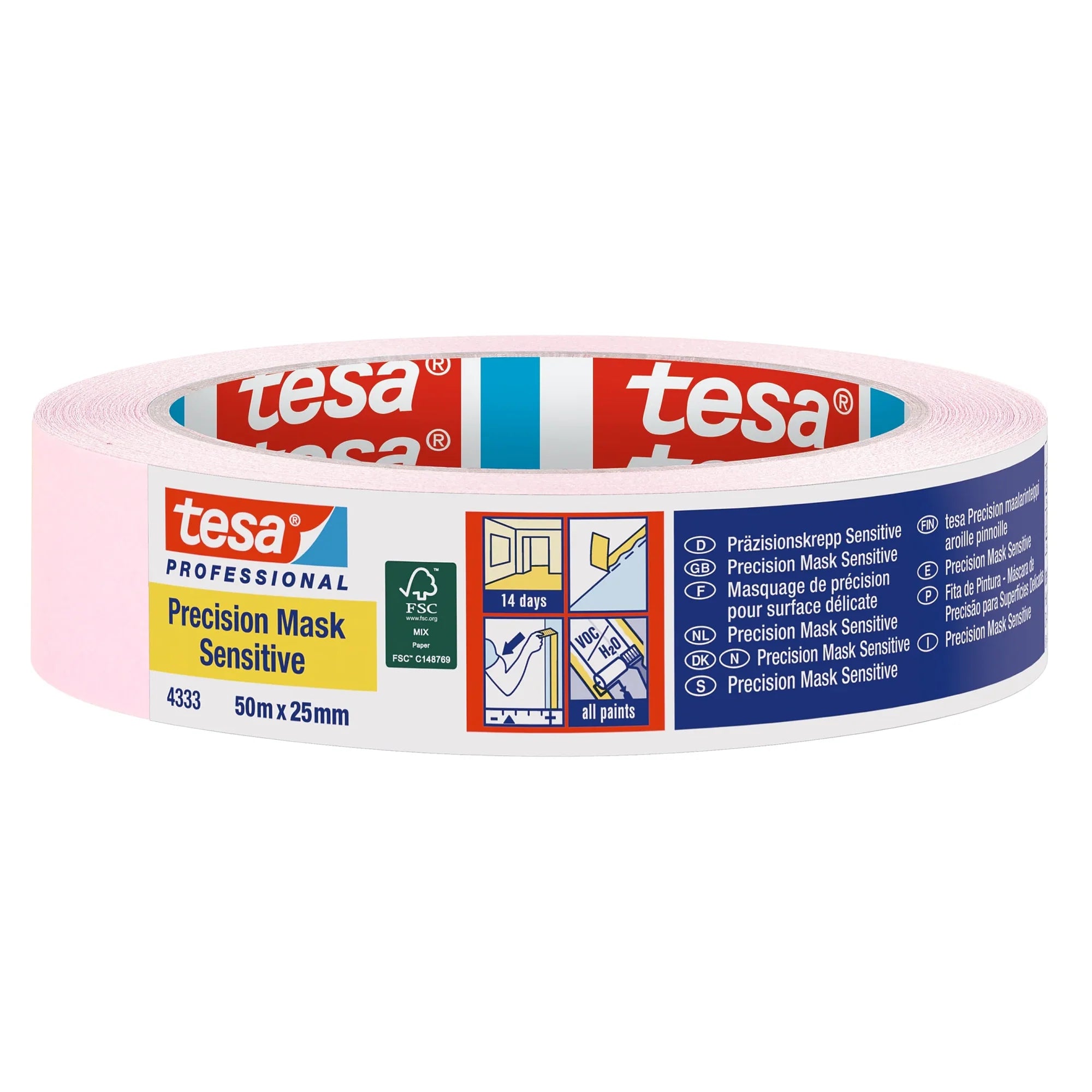 Abdeckband Tesa Präzisionsempfindlich 4333