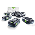 Energieset Festool SYS 18V 4x4.0/TCL 6 DUO 4Ah