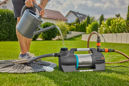 GARDENA Gartenpumpe »6300 SilentComfort« besonders geräuscharm, mit Bluetooth®, 6300 l/h, 1050 W