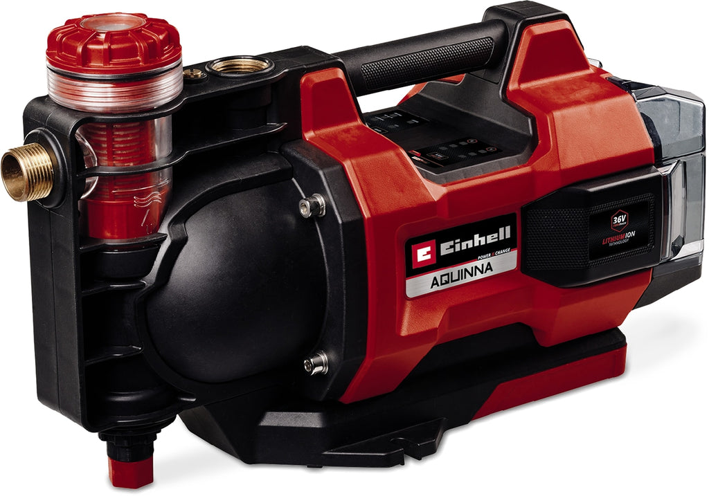 Einhell Akku-Gartenpumpe »AQUINNA 36/38 F LED AUTOMATIC« 3.800 l/h, Power X-Change, ohne Akku und Ladegerät