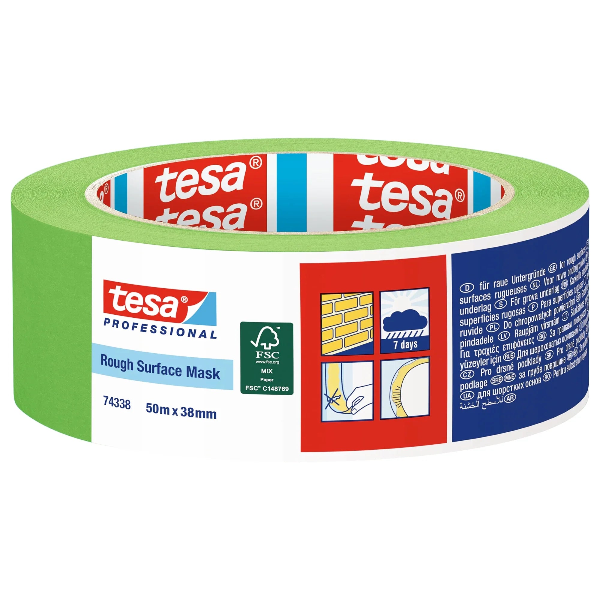 Abdeckband Tesa Raue Oberflächen 74338