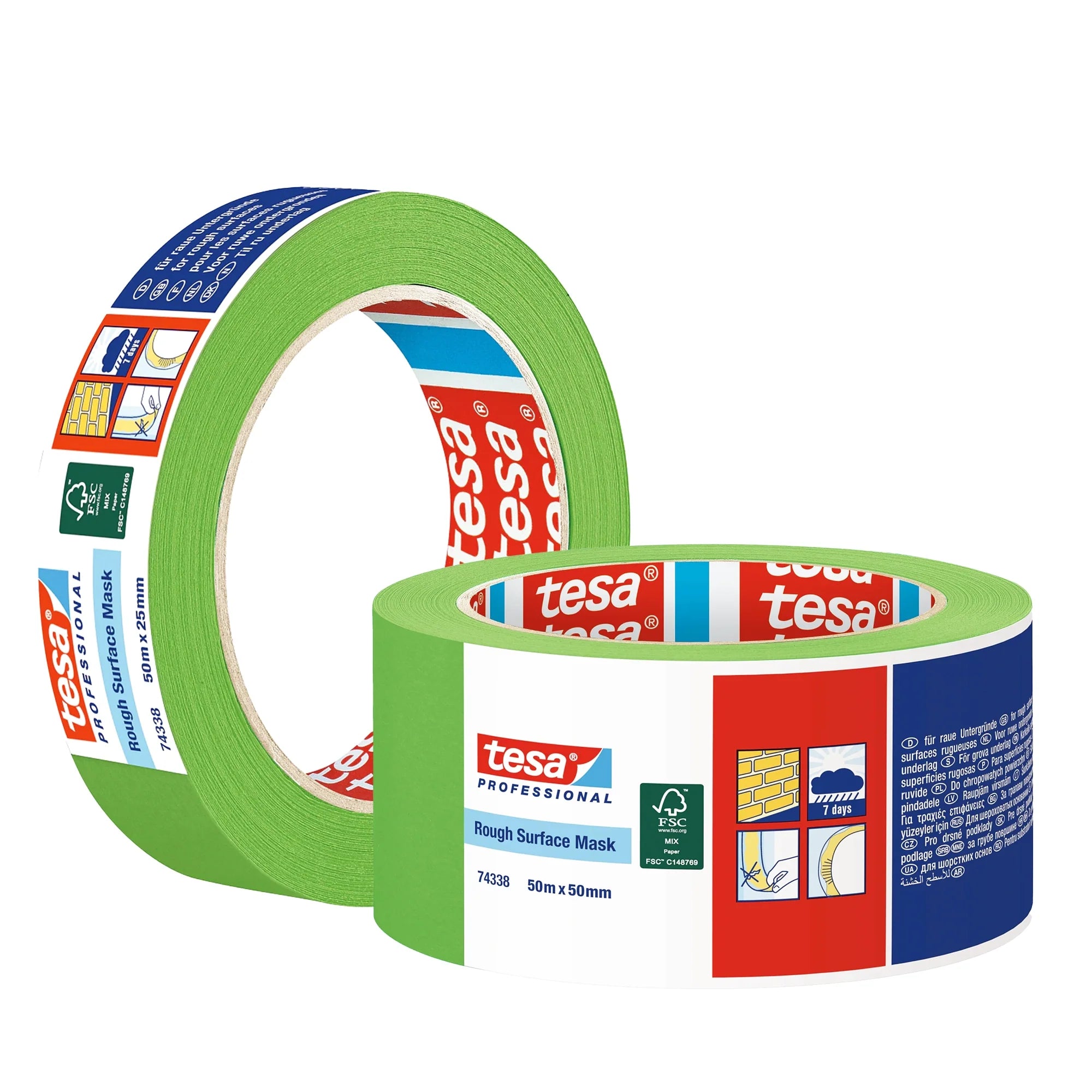 Abdeckband Tesa Raue Oberflächen 74338