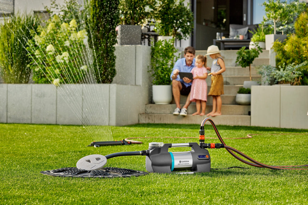 GARDENA Gartenpumpe »6300 SilentComfort« besonders geräuscharm, mit Bluetooth®, 6300 l/h, 1050 W