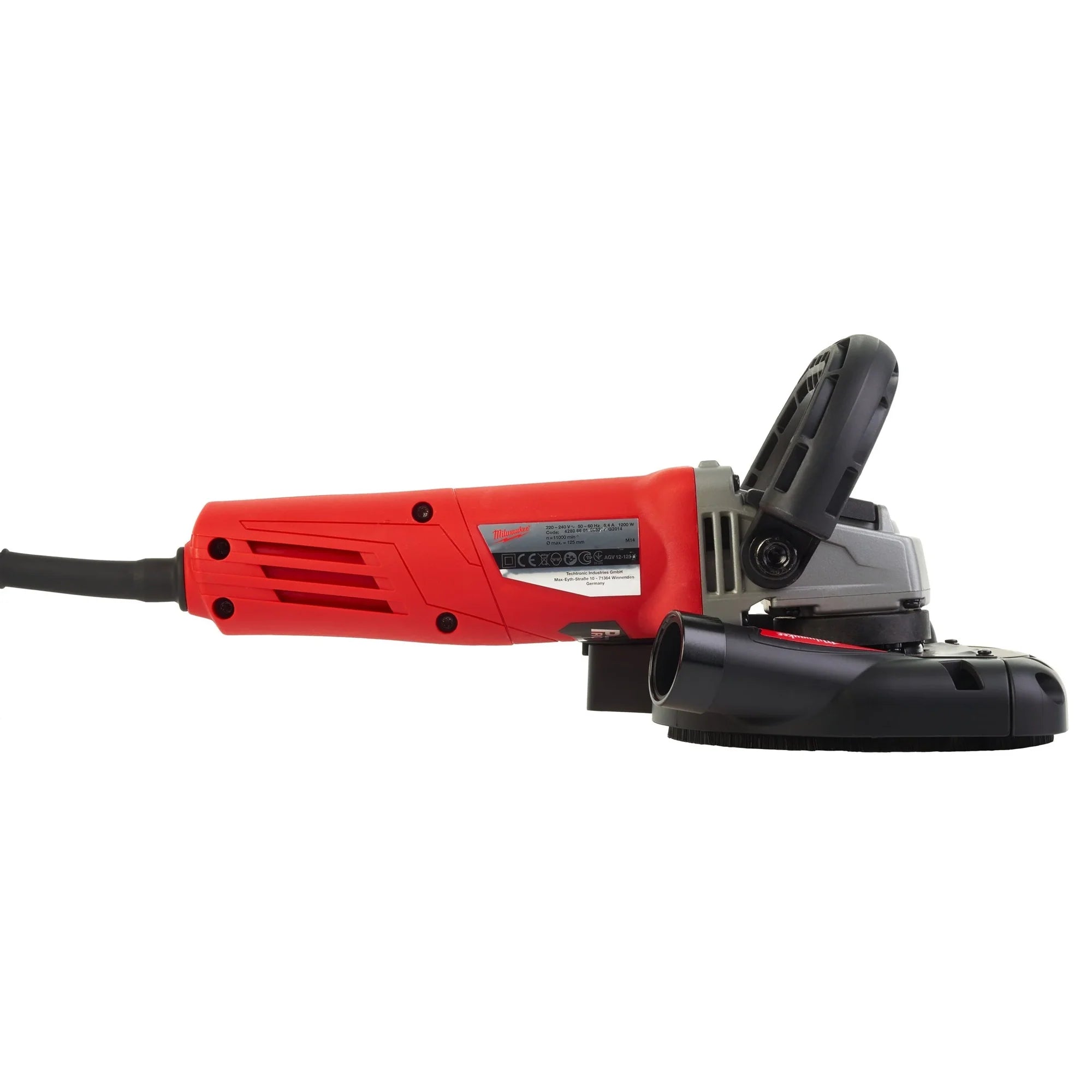 Schleifer Milwaukee AGV 12-125 X Grad-Set 1200 W