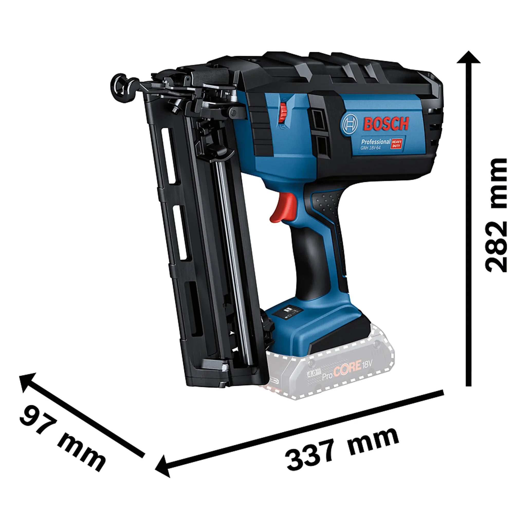 Nagler Bosch GNH 18V-64