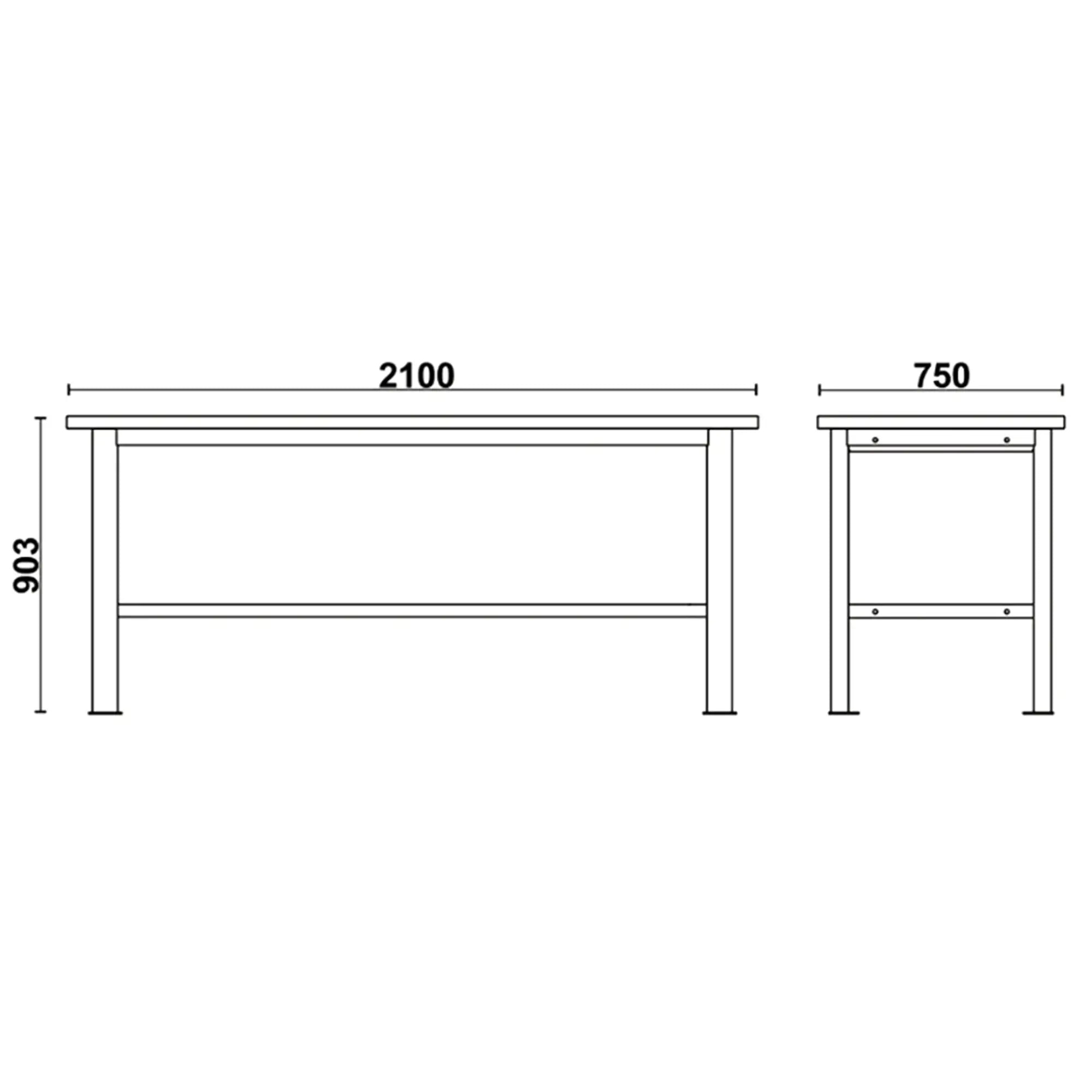 Werkbank Beta C58BC-X2,1
