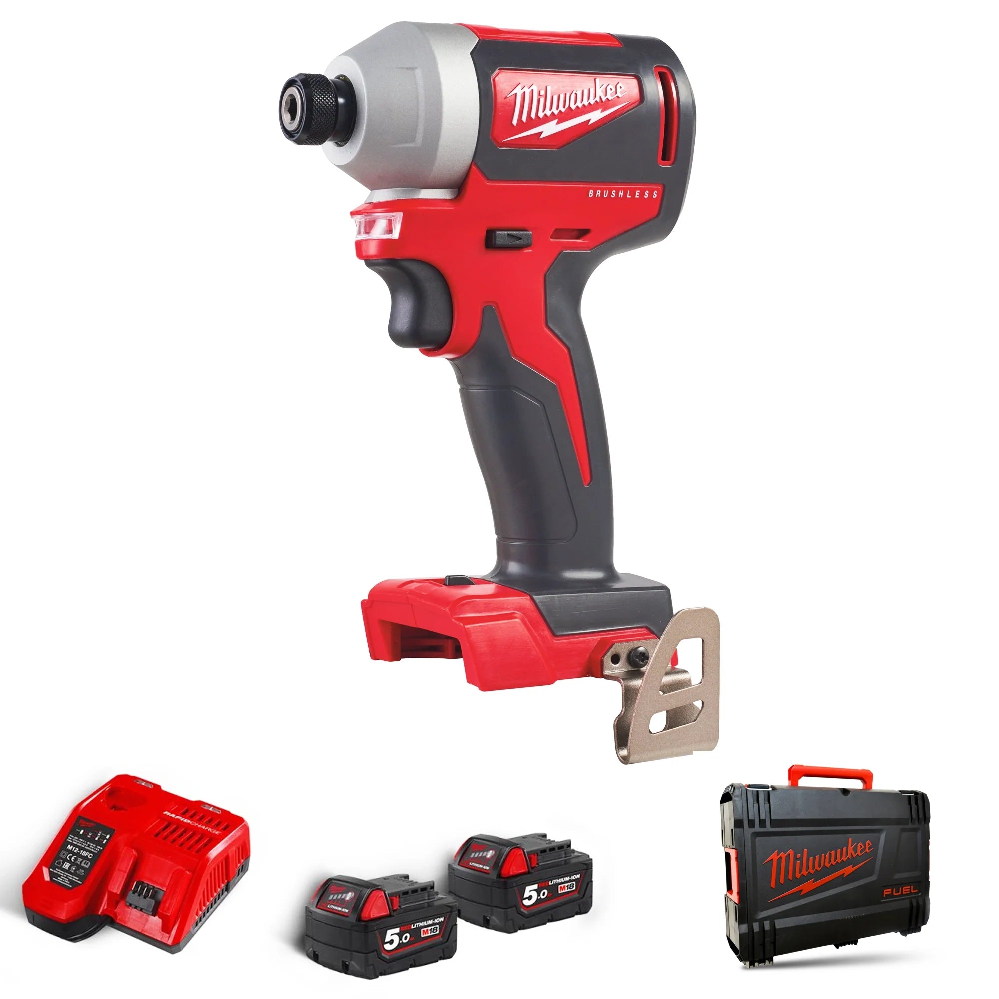 Schlagschrauber Milwaukee M18 BLID2-502X 18V 5Ah
