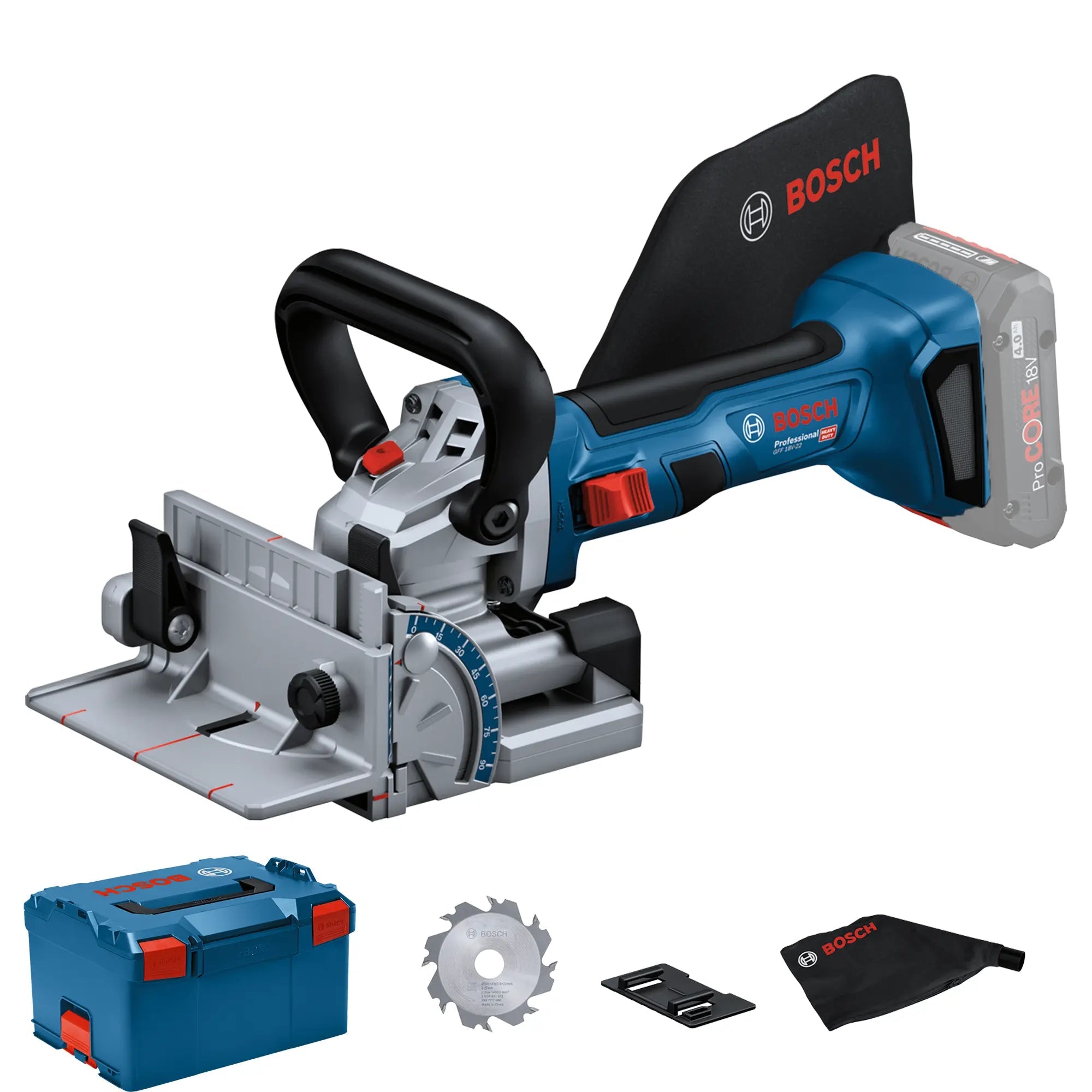 Flachdübelfräsmaschine Bosch PRO GFF 18V-22