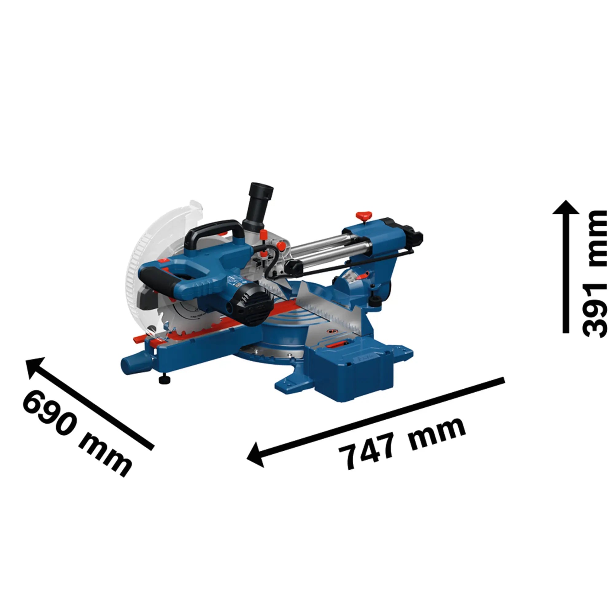 Radial-Gehrungssäge Bosch GCM305-216S PRO