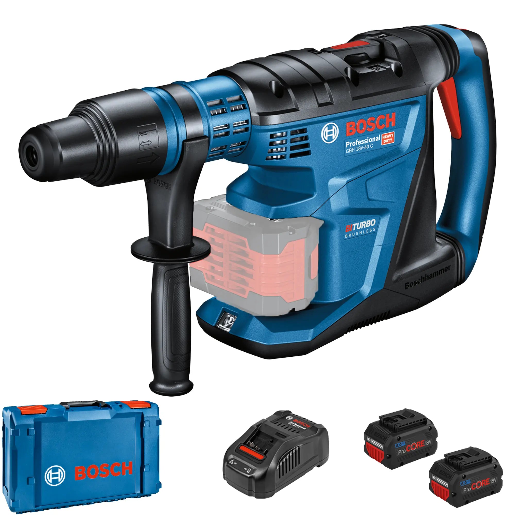 Bohrhammer Bosch GBH 18V-40 C PRO 18V 8Ah