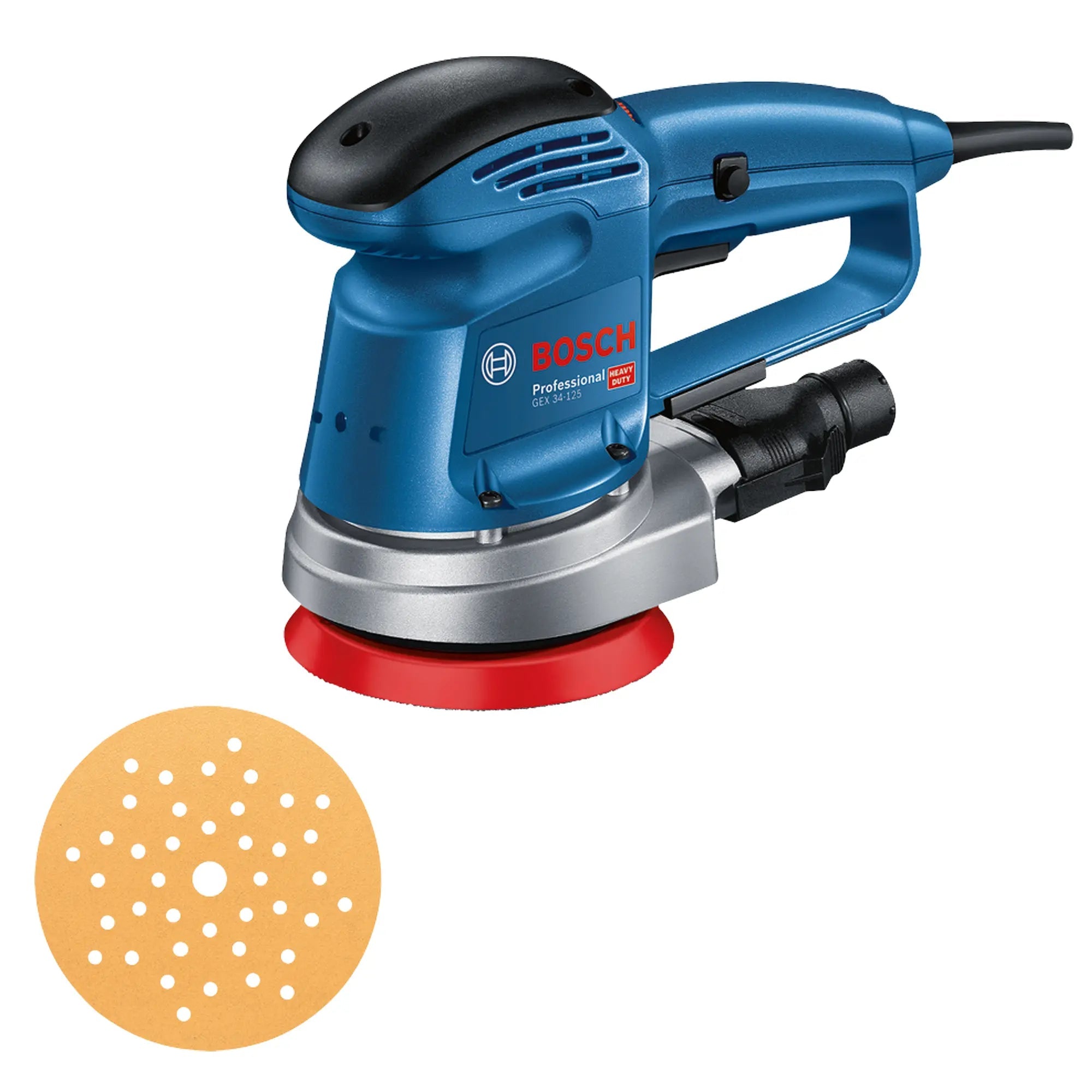 Exzenterschleifer Bosch GEX 34-125 PRO 340W