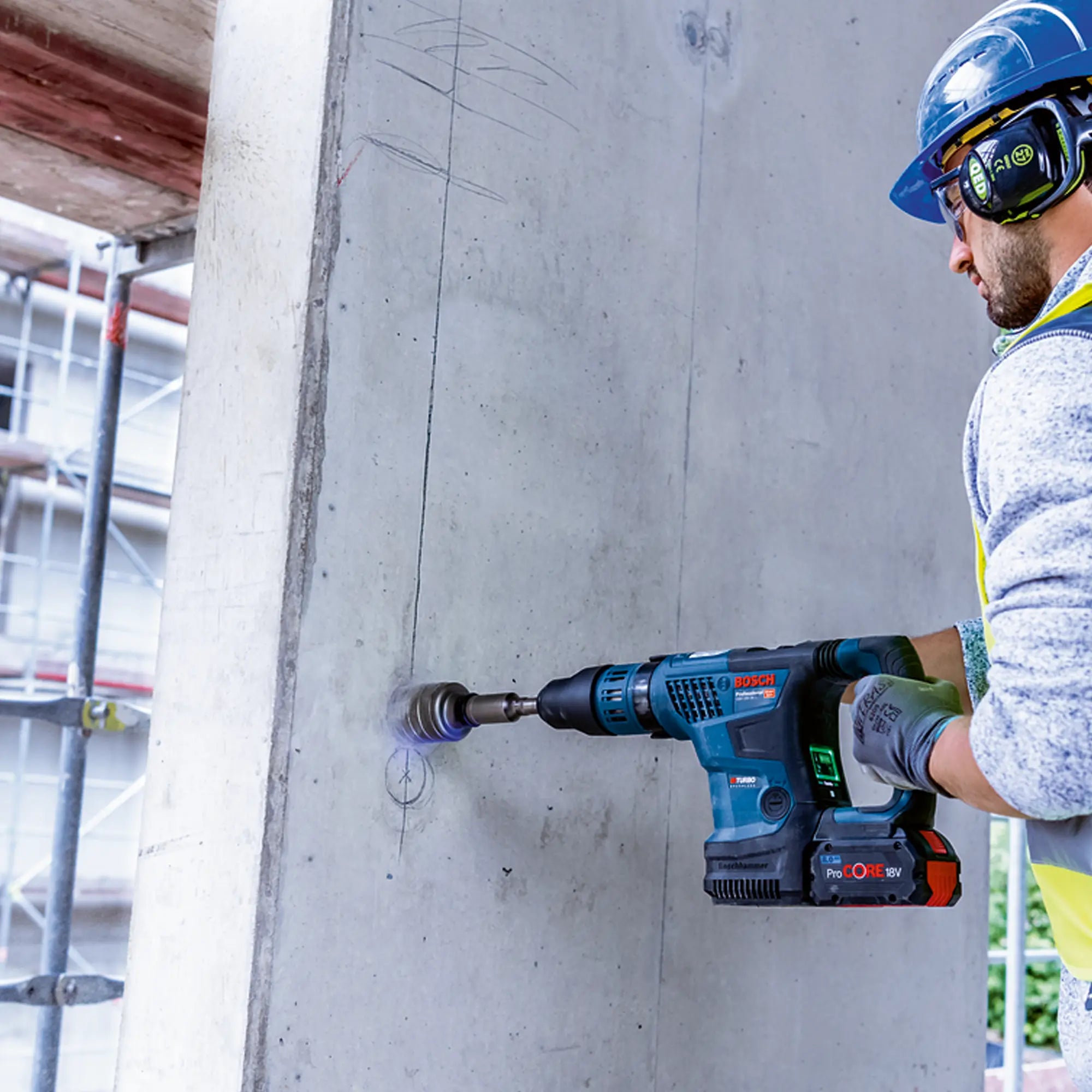 Bohrhammer Bosch GBH 18V-36 C PRO 18V 8Ah