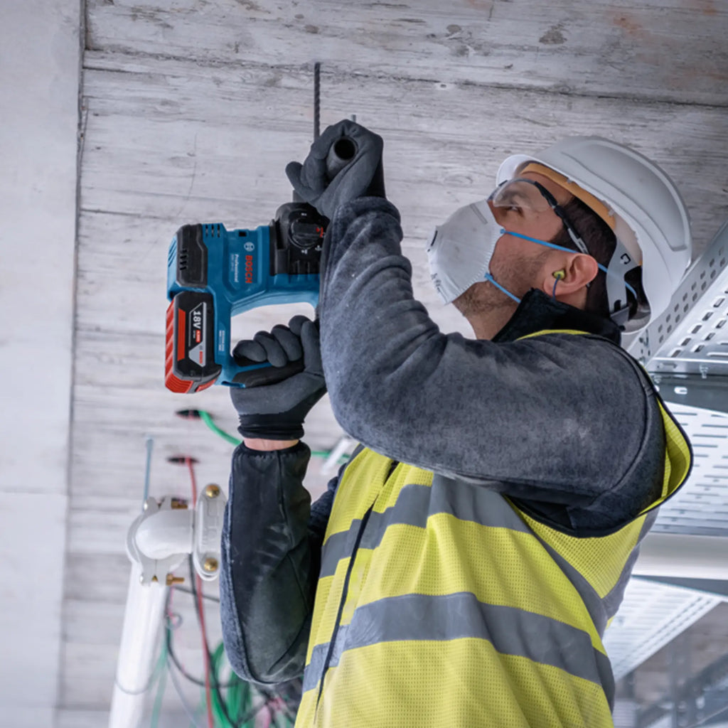 Set mit 3 Elektrowerkzeugen Bosch GSR + GBH + GWS 18V 5Ah