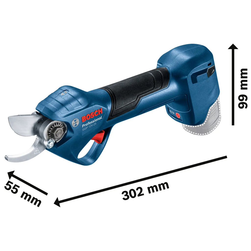 Gartenschere Bosch GGP 12V-25 3Ah