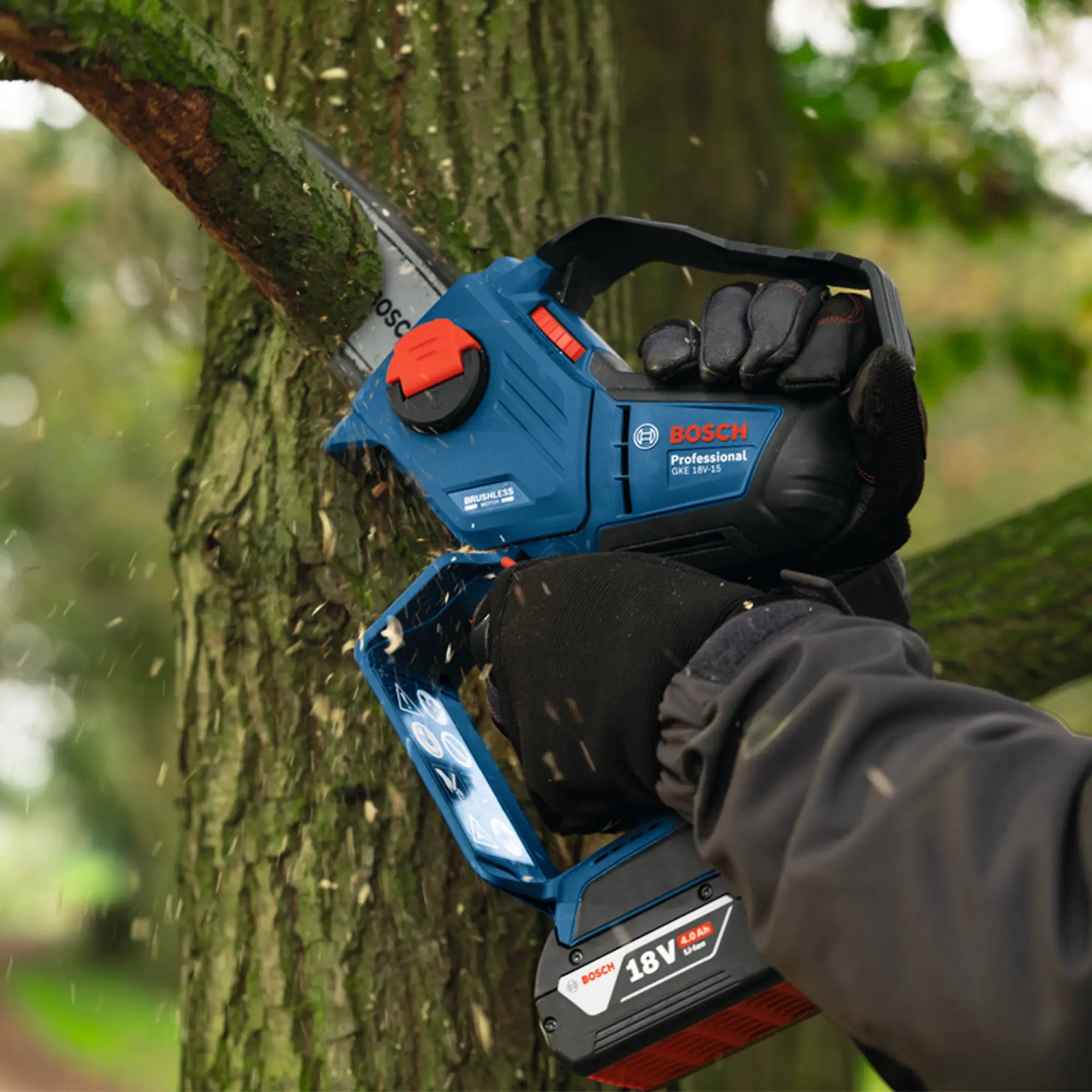 Gartenschere Bosch GKE 18V-15