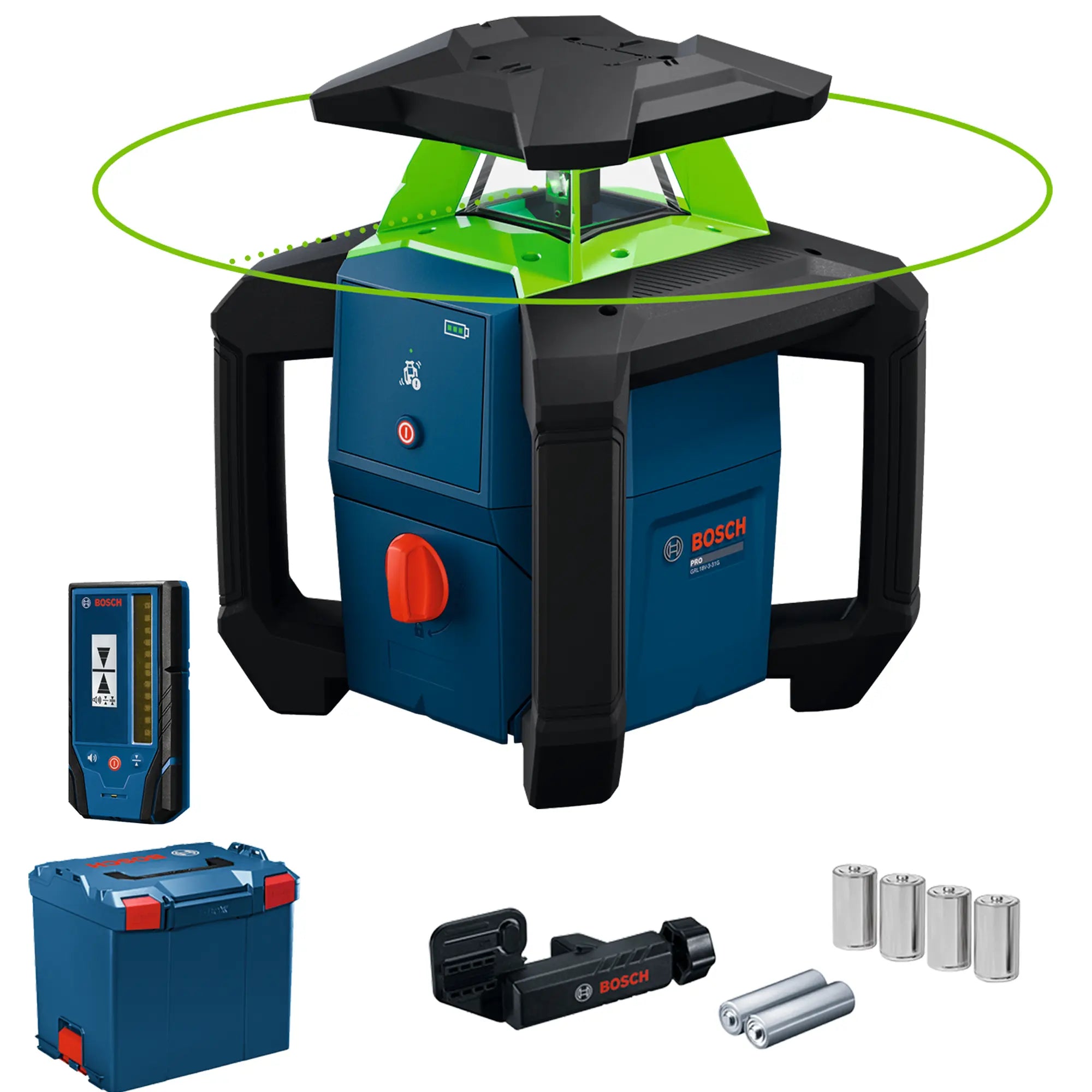 Rotierender Laser-Nivelliergerät Bosch Professionelles GRL18V-3-31G 18V