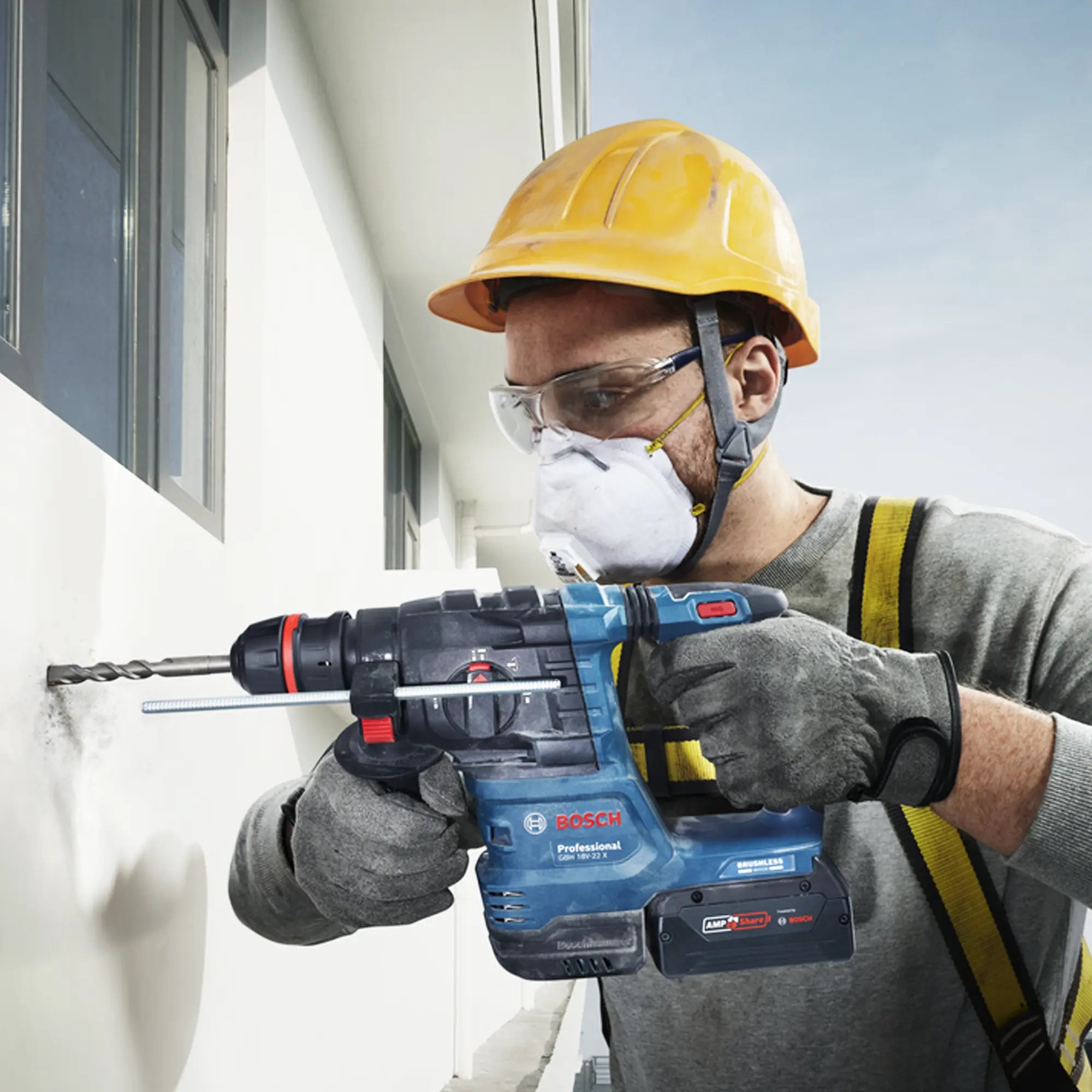 Bohrhammer Bosch GBH 18V-22 X PRO 18V 4Ah