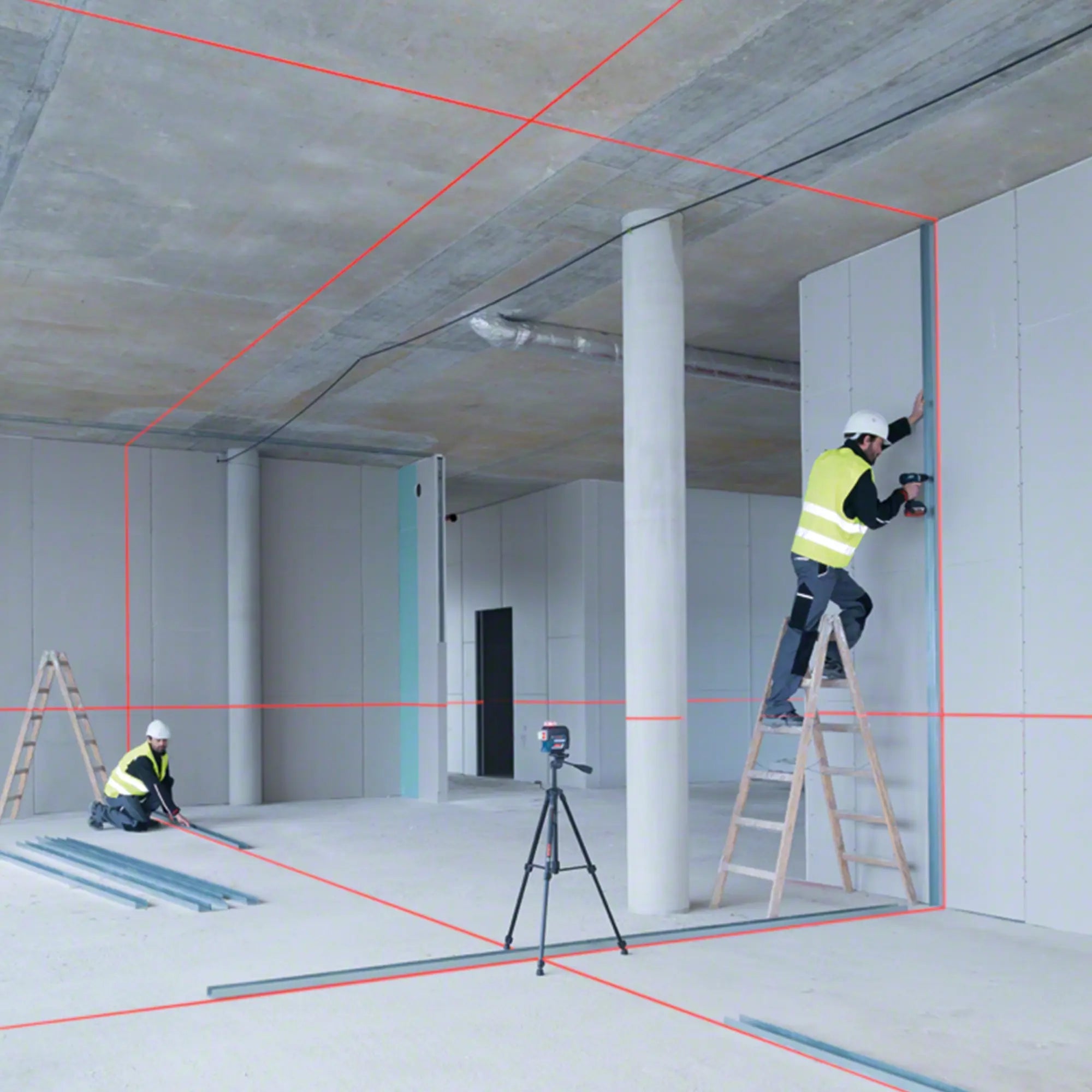 Laser-Nivelliergerät Bosch GLL 3-80 C PRO 12V