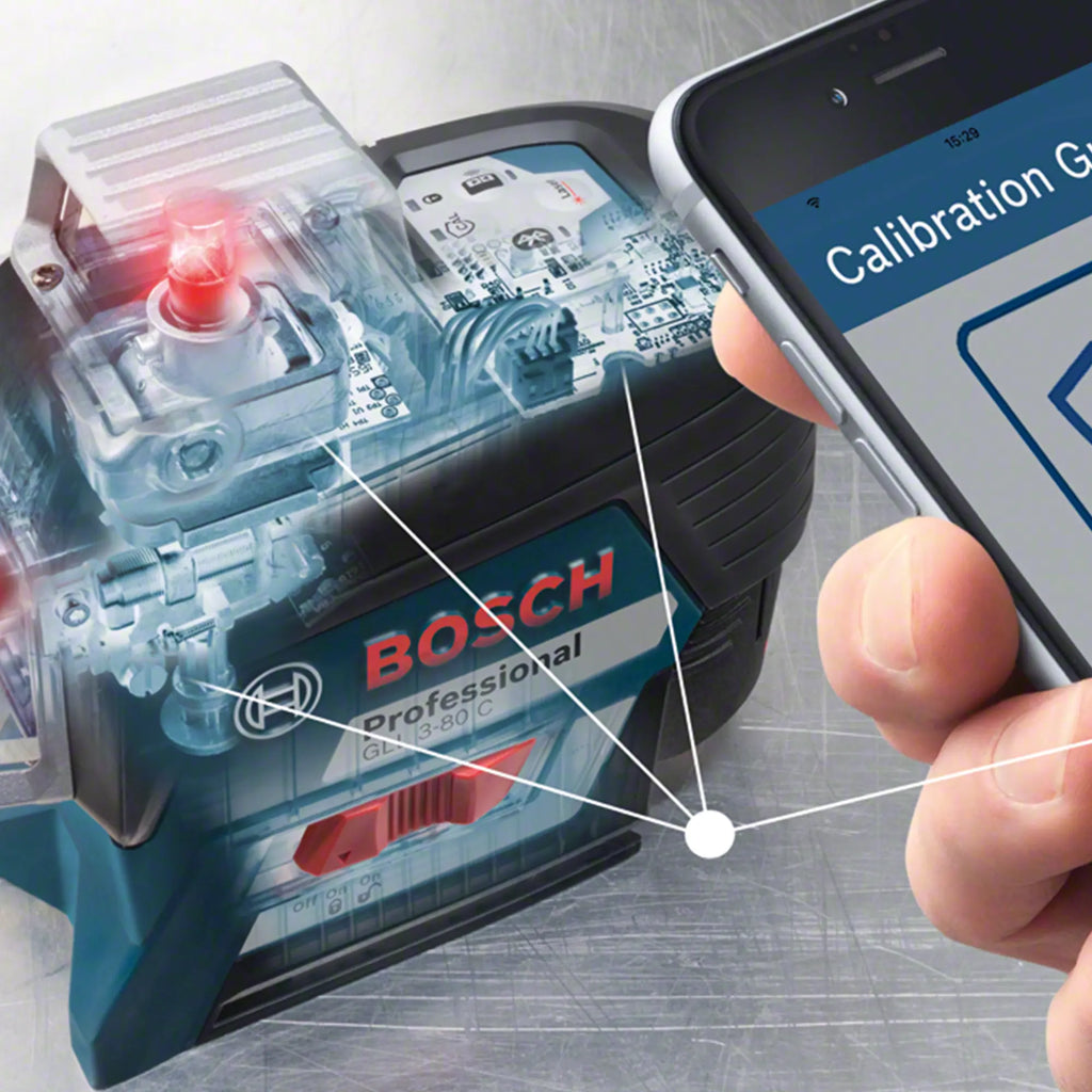 Laser-Nivelliergerät Bosch GLL 3-80 C PRO 12V