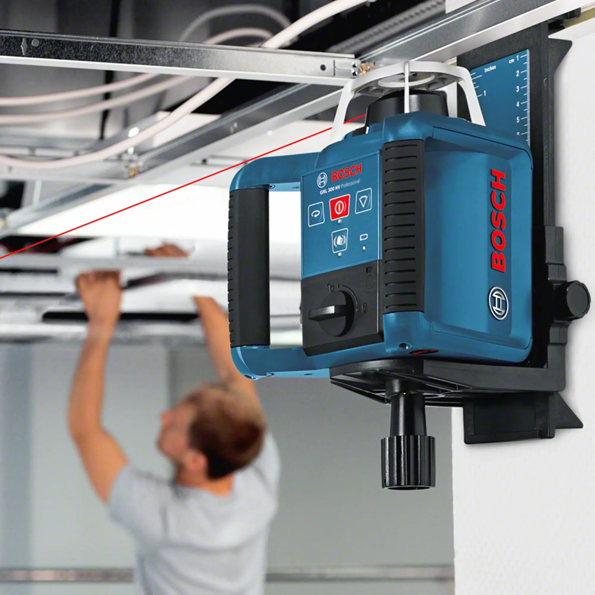 Laser-Wasserwaage Bosch GRL 300 HV + LR 1