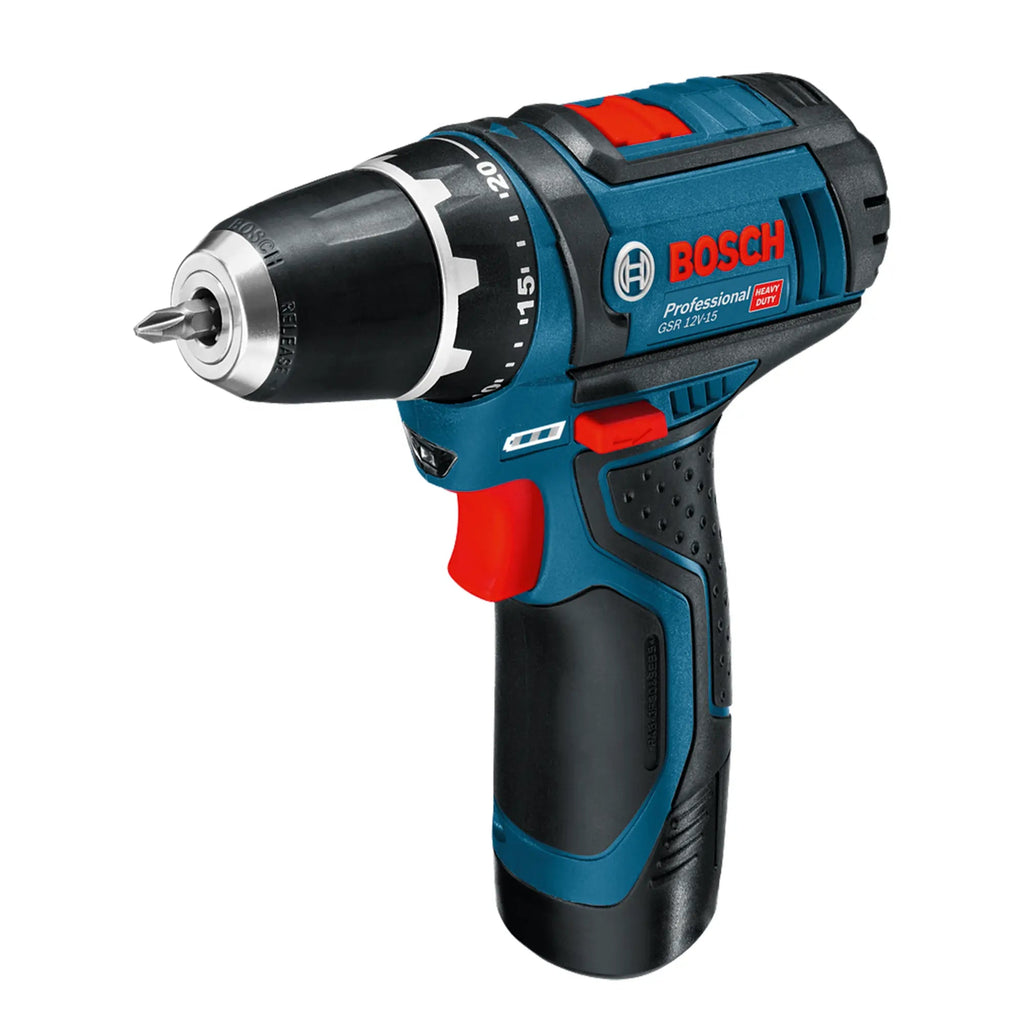 Kombi-Set Bosch Professionelles GSR 12V-15 + GWS 12V-76 12V 2Ah