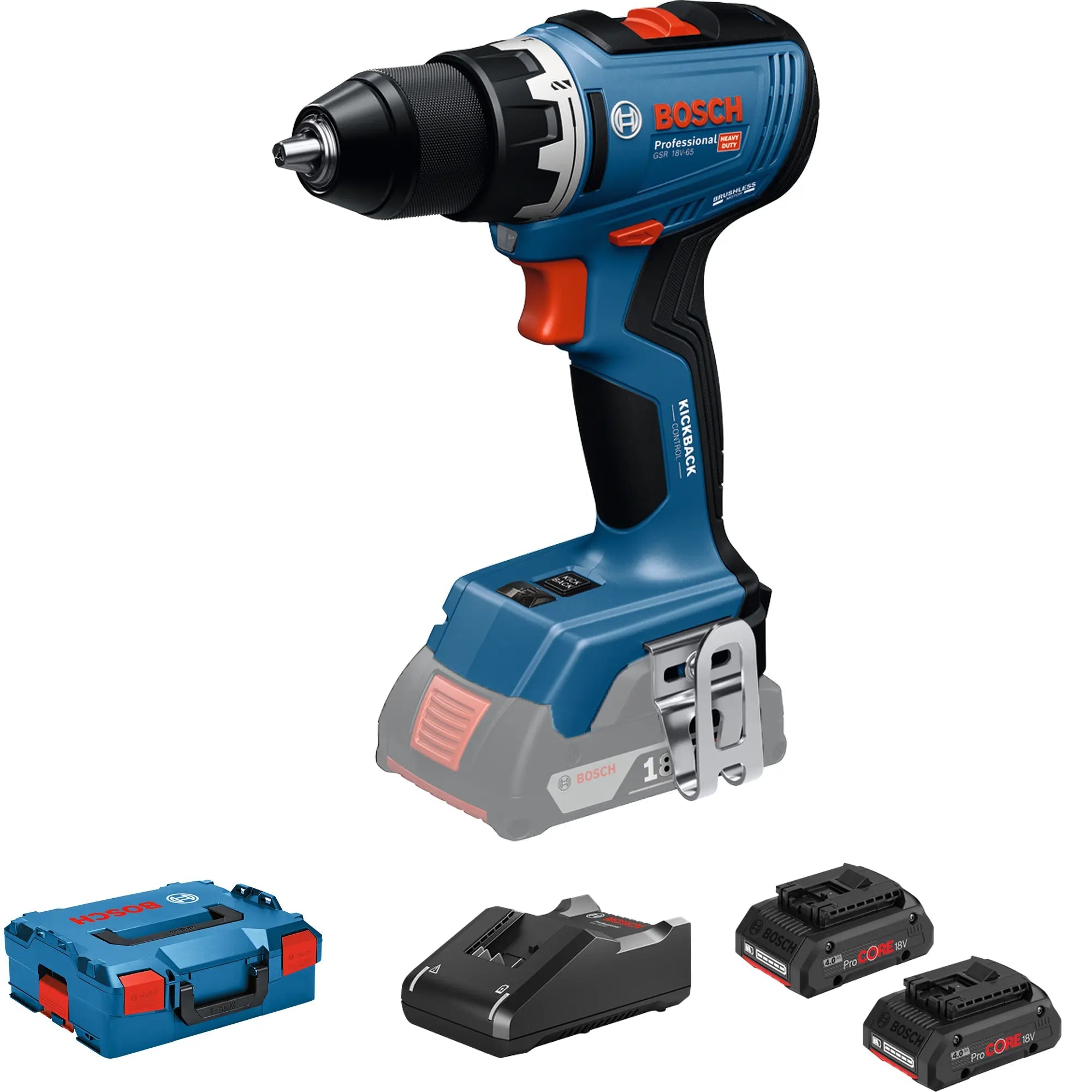 Bohrschrauber Bosch GSR 18V-65 PRO 18V 4Ah