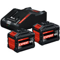 Starterset Bosch Expert EXBA18V-150 + EXAL18V-160 18V 15Ah