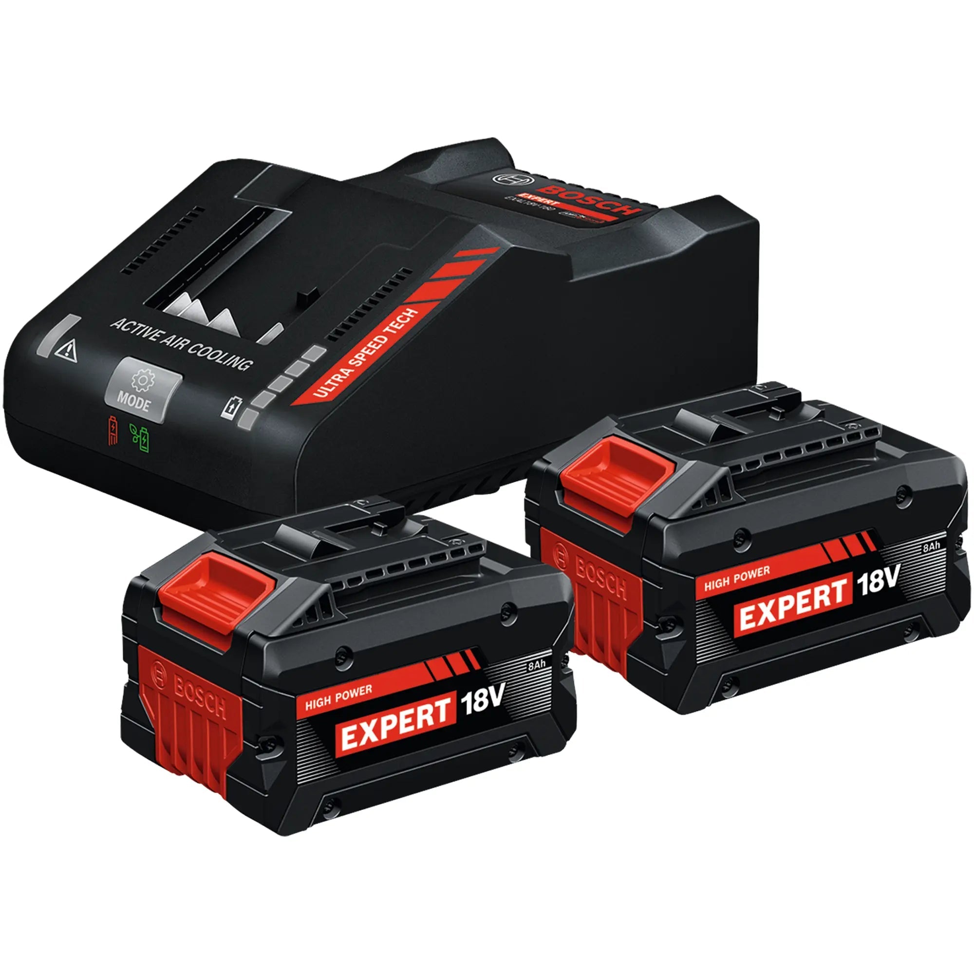 Starterset Bosch Expert EXBA18V-80 18V 8Ah
