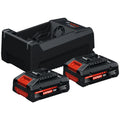 Starterset Bosch Expert 2x EXBA18V-40 + GAL 12V/18V-80 18V 4Ah