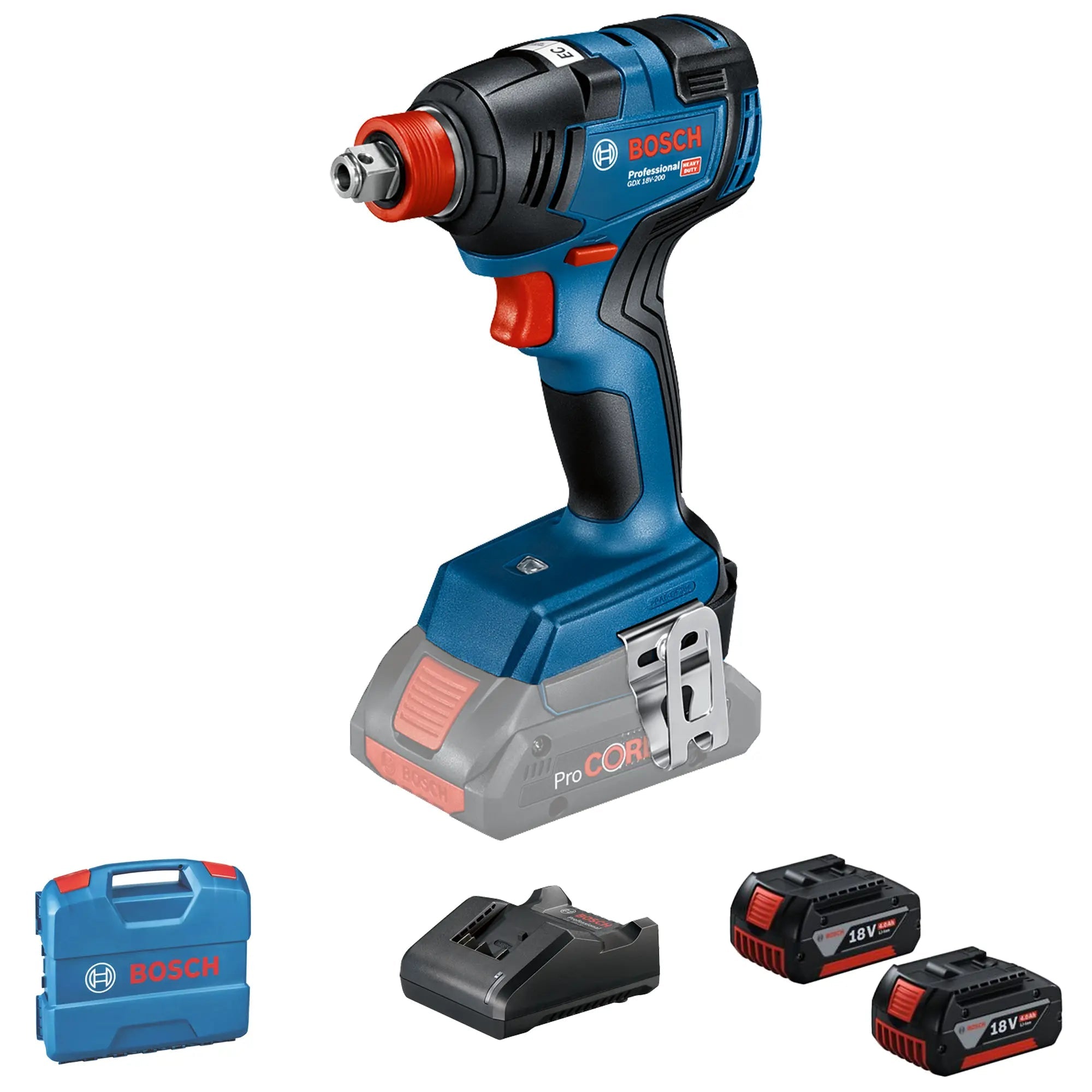 Schlagschrauber Bosch GDX 18V-200 PRO 18V 4Ah