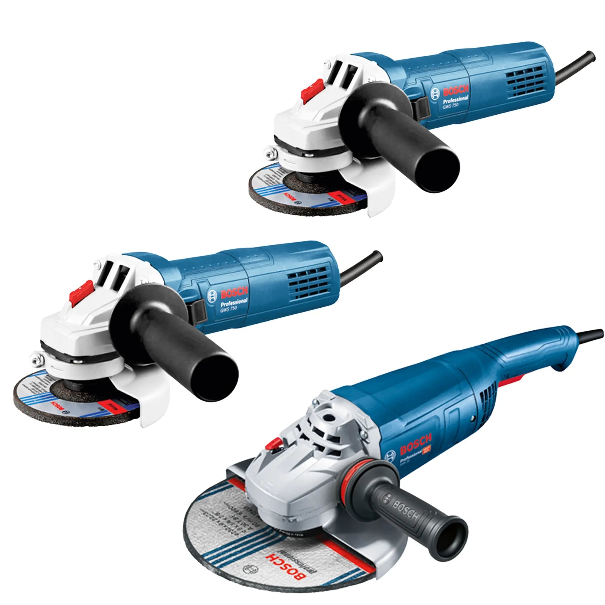 Schleifset Bosch GWS 22-230 J + 2 GWS 750
