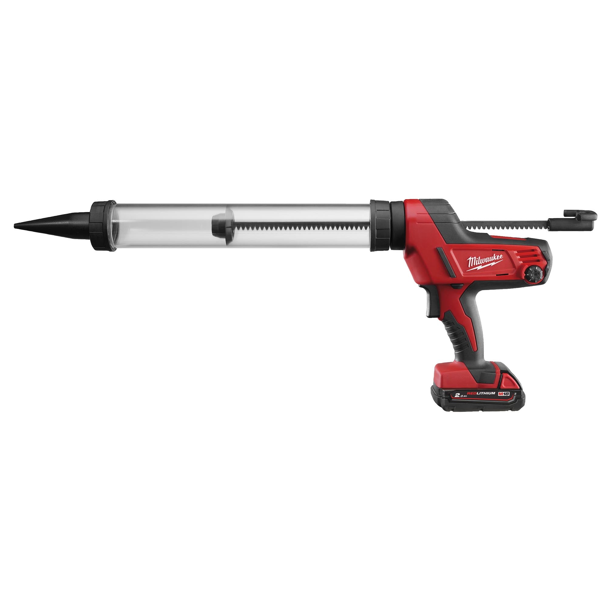 Silikonpistole Milwaukee C18 PCG/600T-201B 2Ah