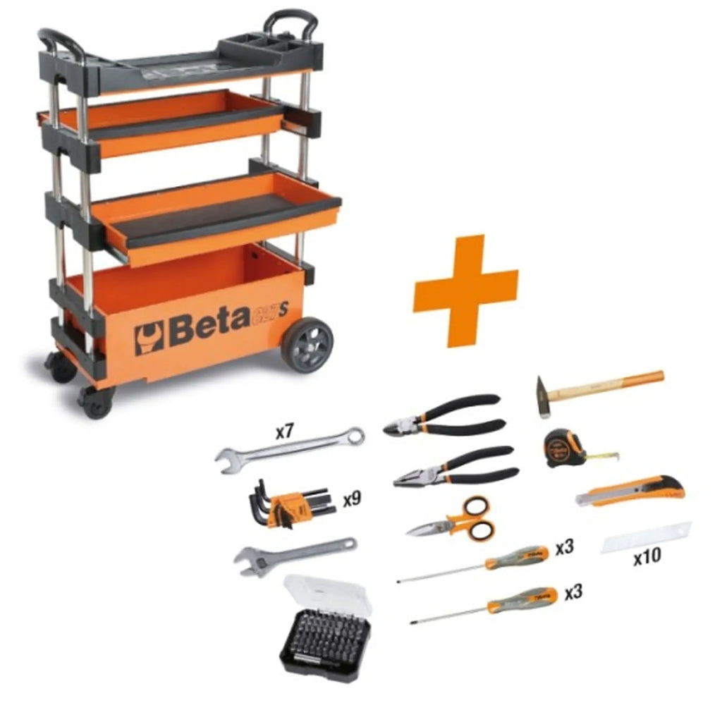 Werkzeugwagen Beta C27S mit 100 kostenlosen Tools