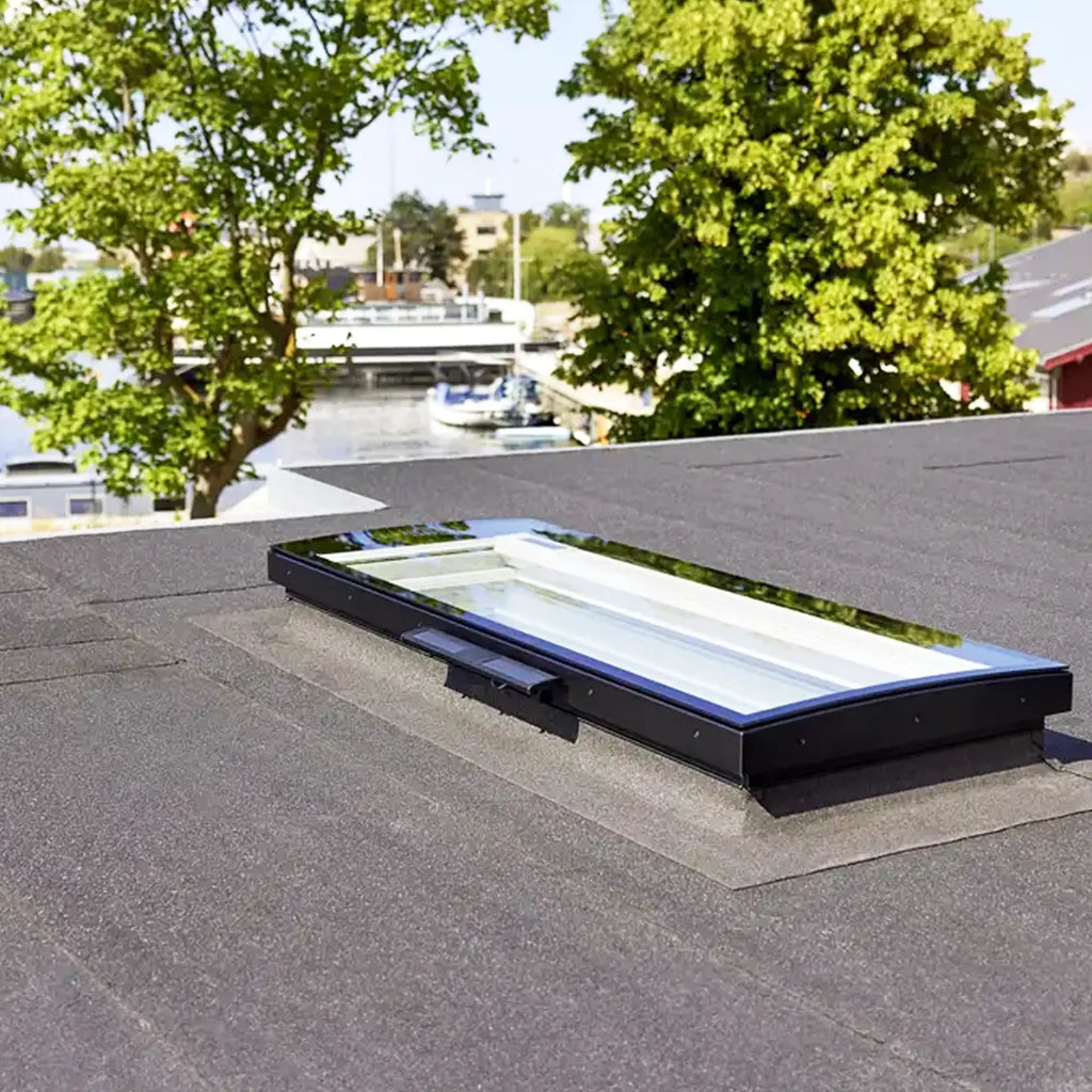 Flachdachfenster mit gebogenem Glas Velux CFU S0X101