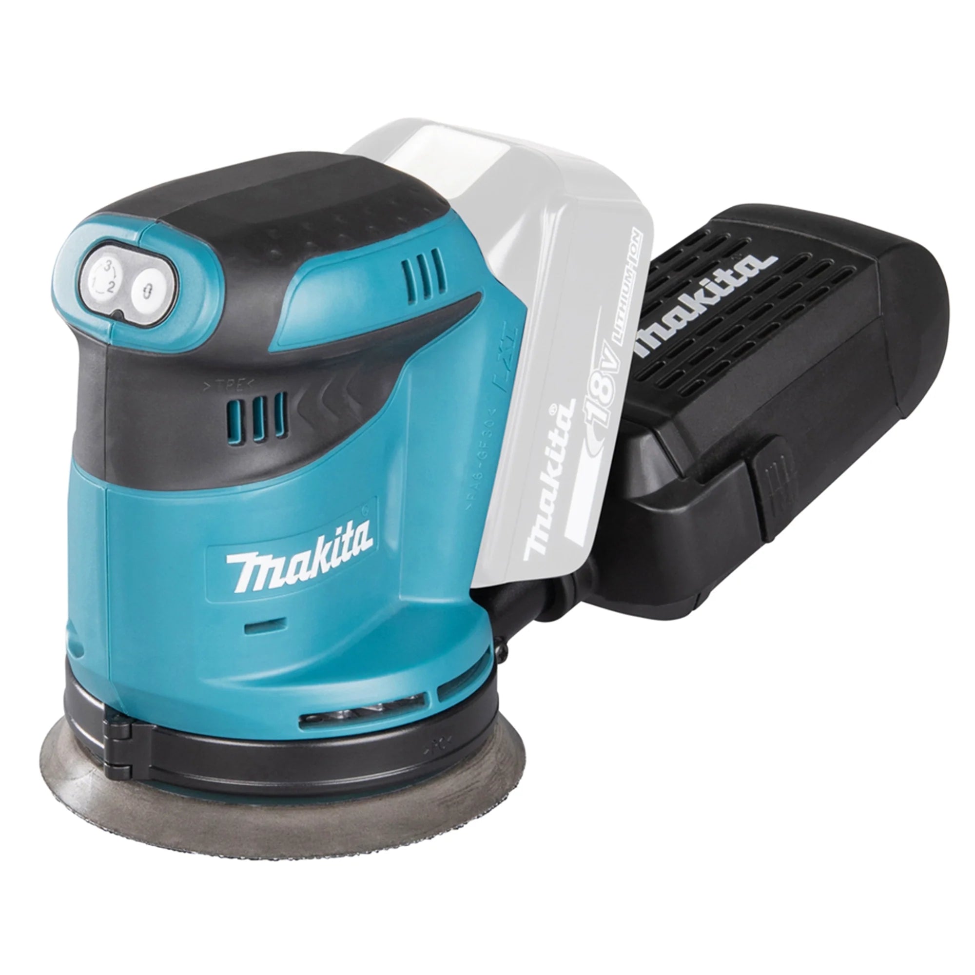 Exzenterschleifer Makita DBO180RTJ 18 V 5 Ah