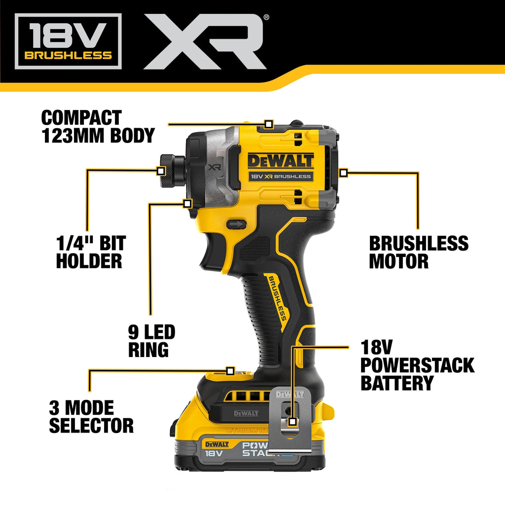 Schlagschrauber Dewalt DCF860E2T-QW 18 V 1,7 Ah