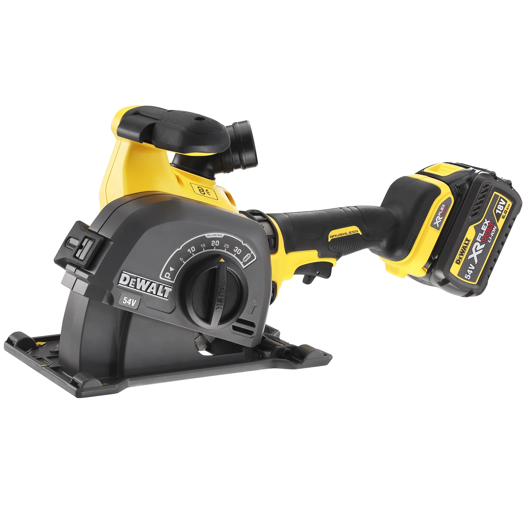 Rillmaschine Dewalt DCG200T2-QW 54V 6Ah