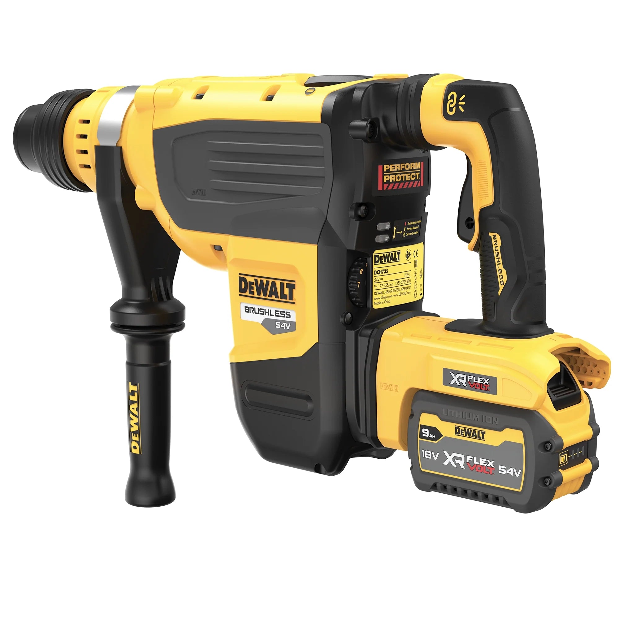 Demo-Perforatorhammer Dewalt DCH735X2-QW 54V 9Ah
