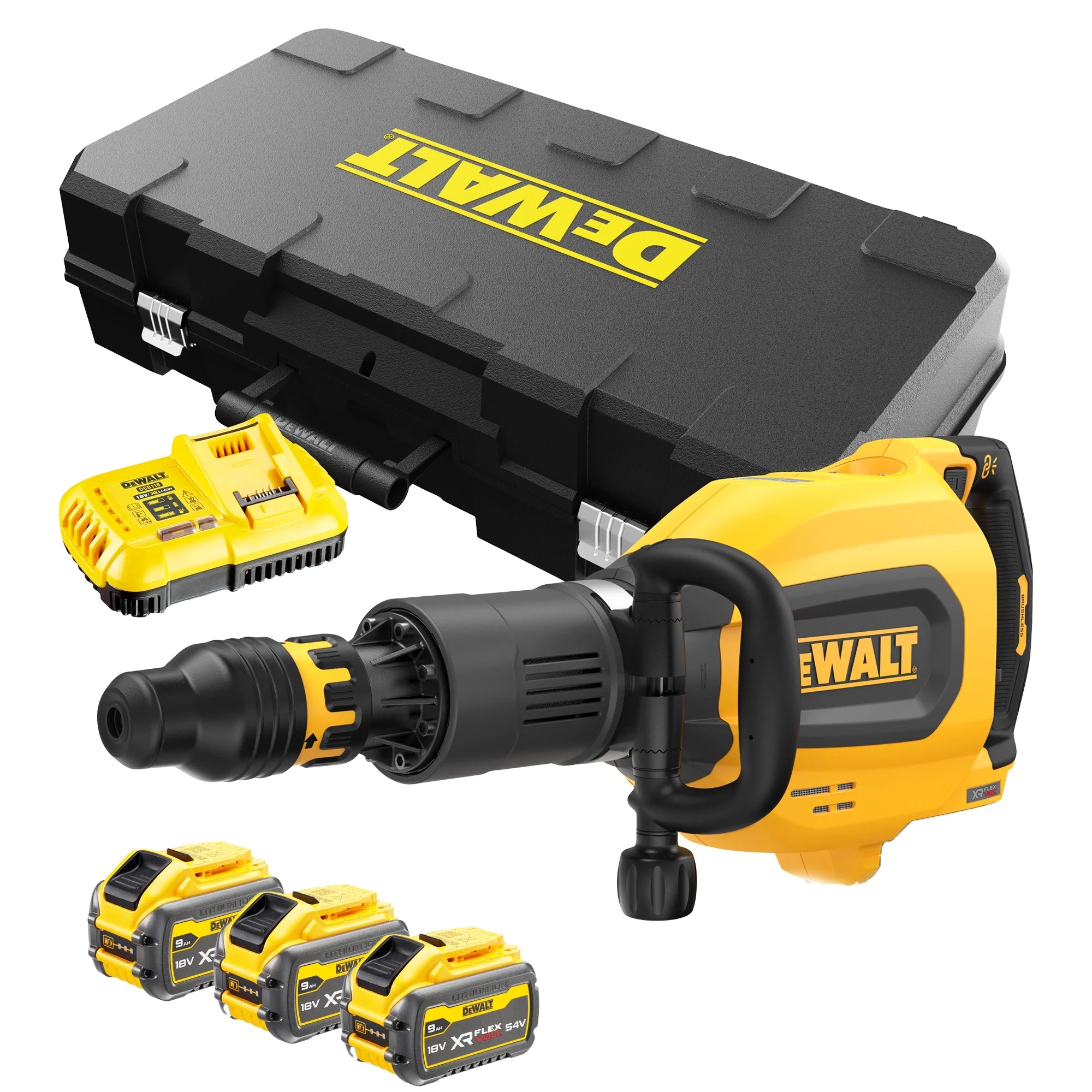 Abbruchhammer Dewalt DCH911X3-QW 54V 9Ah