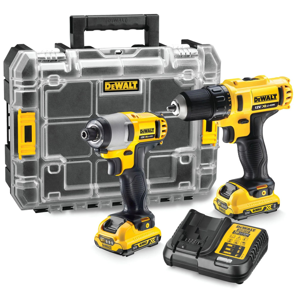 Bausatz Dewalt DCK211D2T-QW 10,8 V 2 Ah