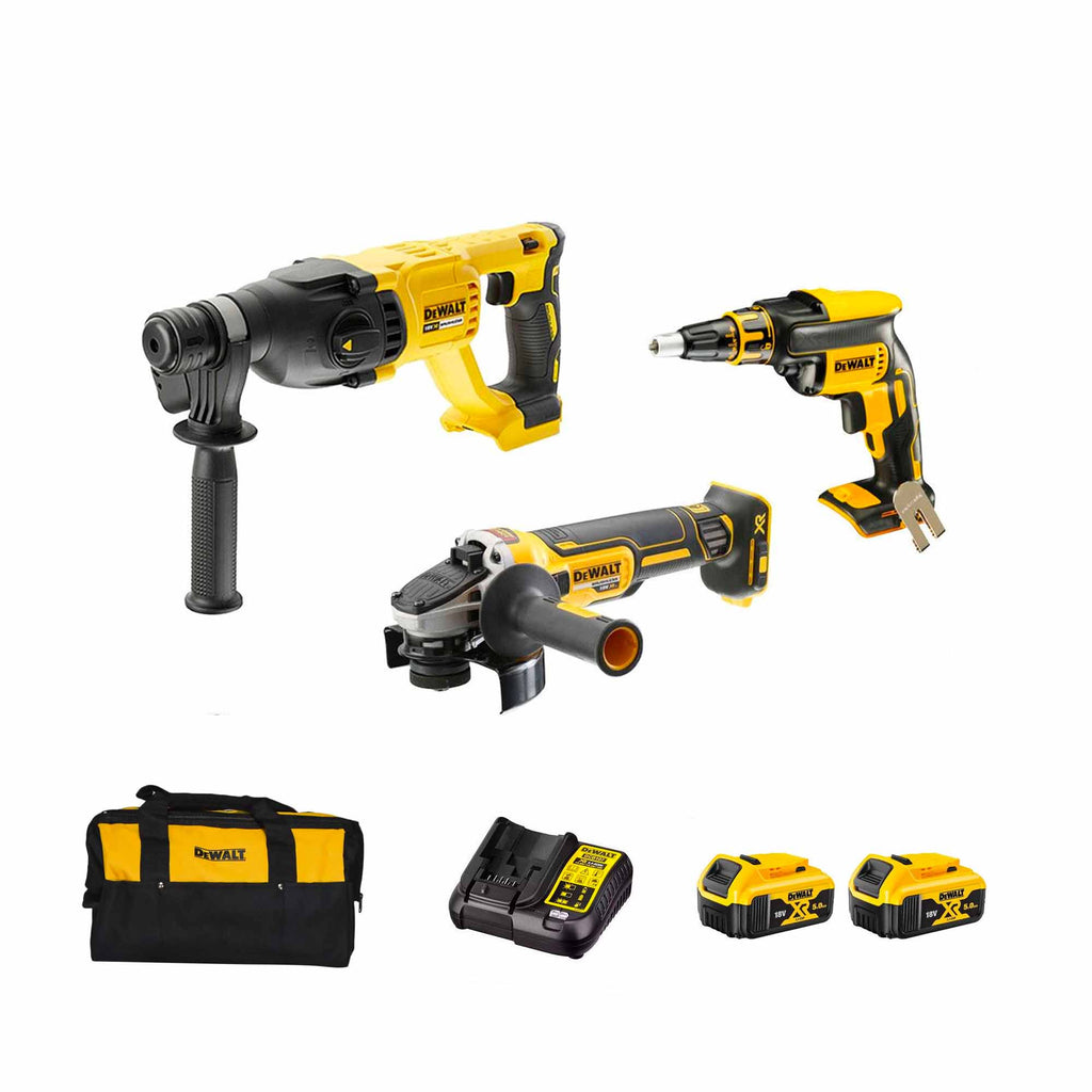 Gipskarton-Set Dewalt DCK304P2-QW 18V 5Ah