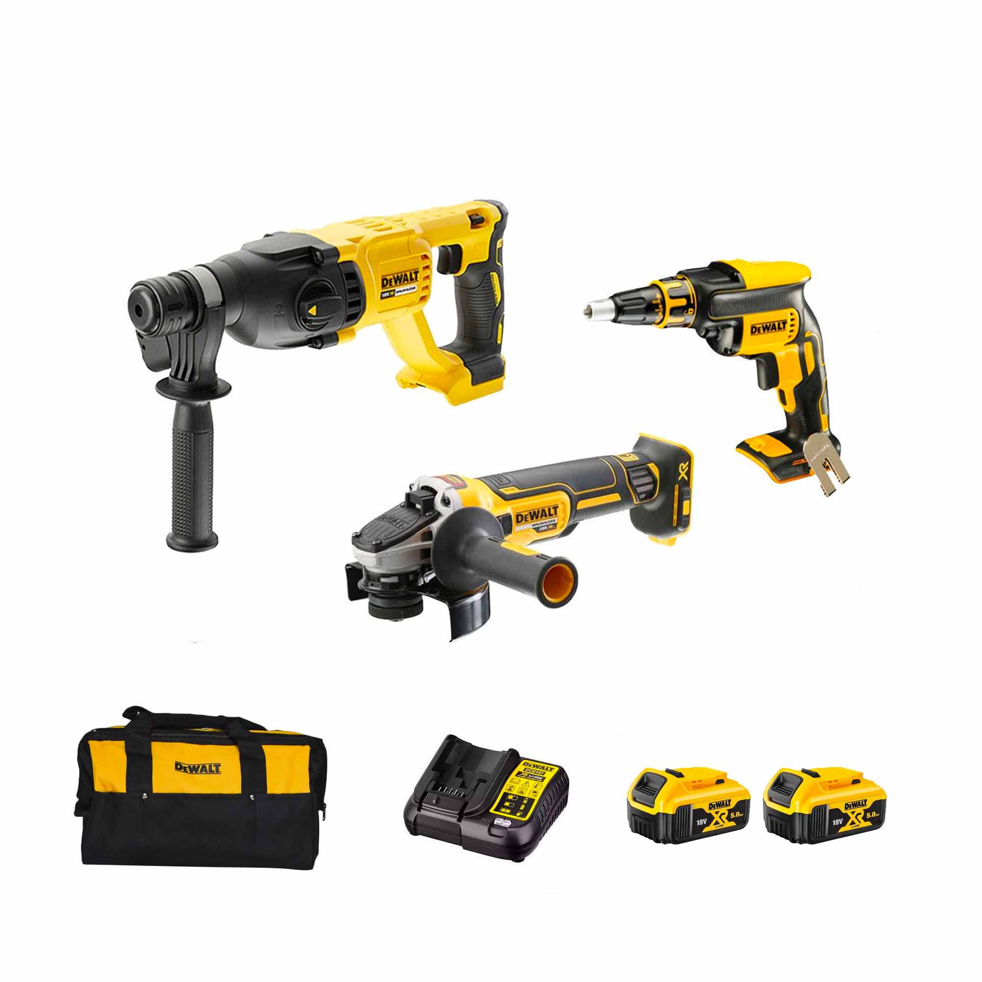 Gipskarton-Set Dewalt DCK304P2-QW 18V 5Ah