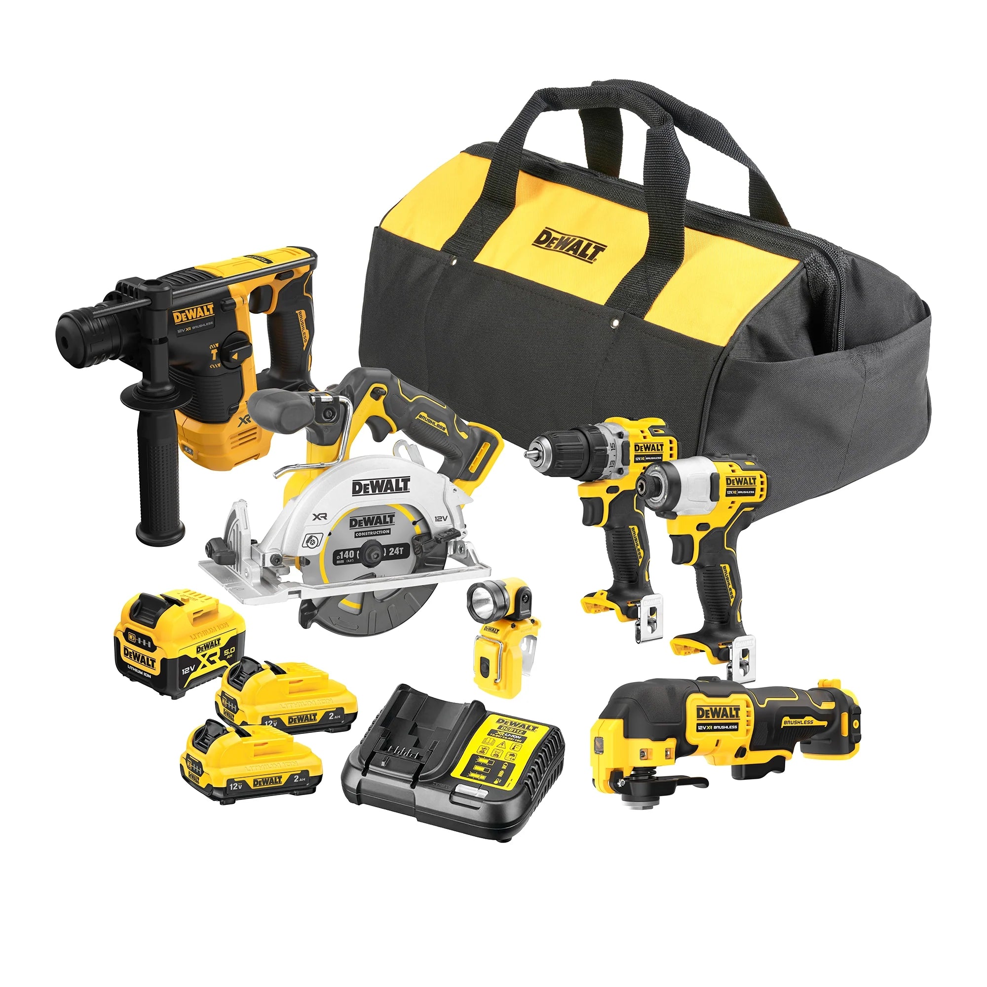 Bausatz Dewalt DCK611P1D2 12V 5Ah