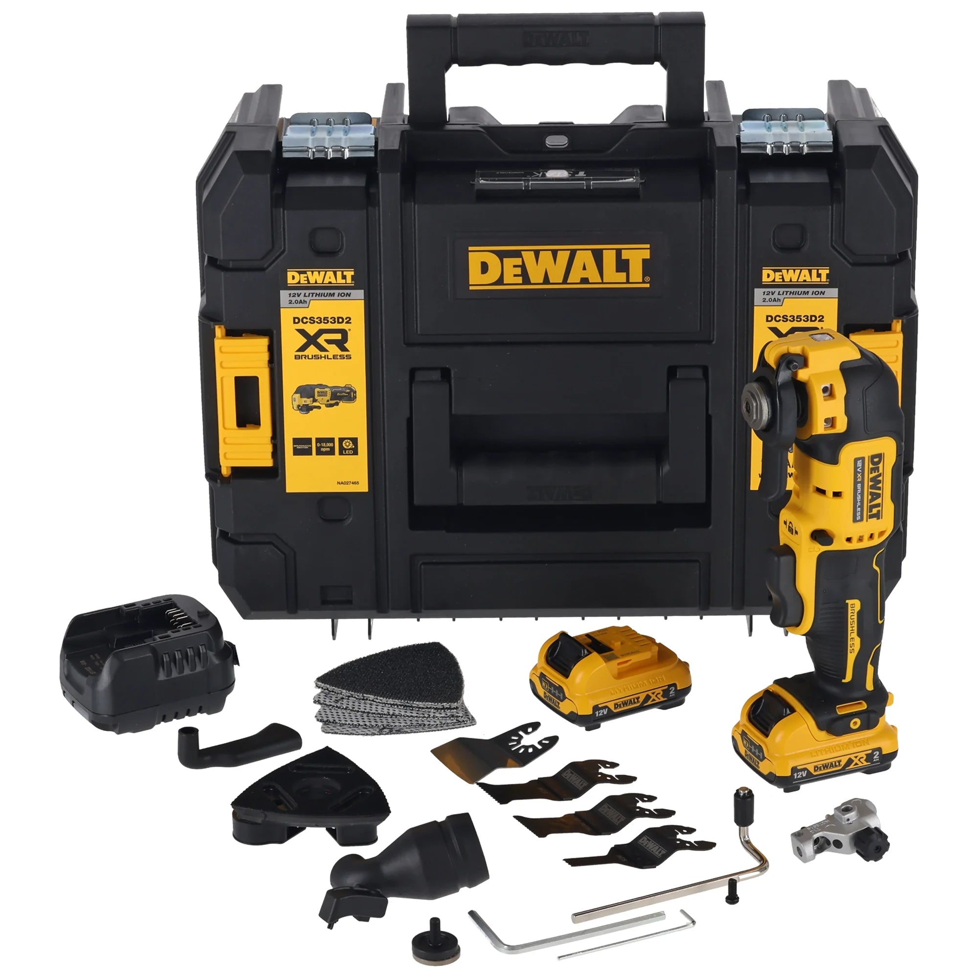 Multifunktion Dewalt DCS353D2-QW 12V 2Ah