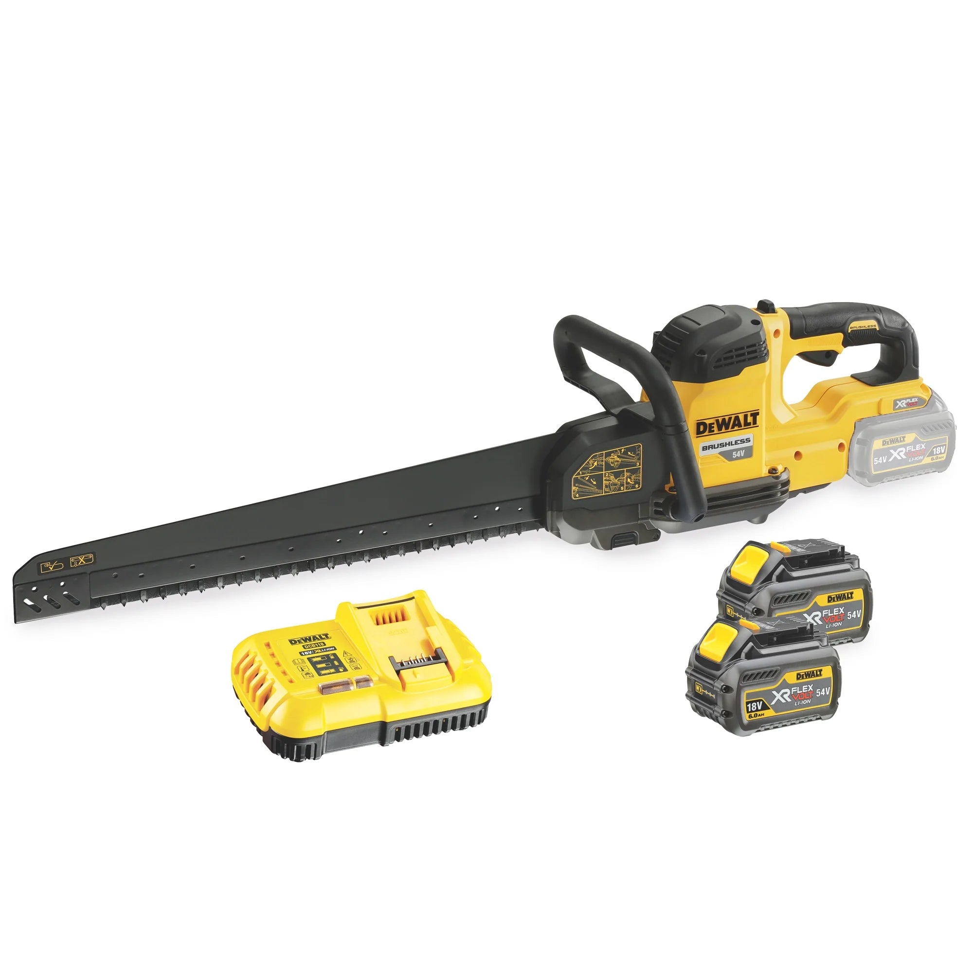 Alligatorsäge Dewalt DCS398T2-QW 54 V 6 Ah